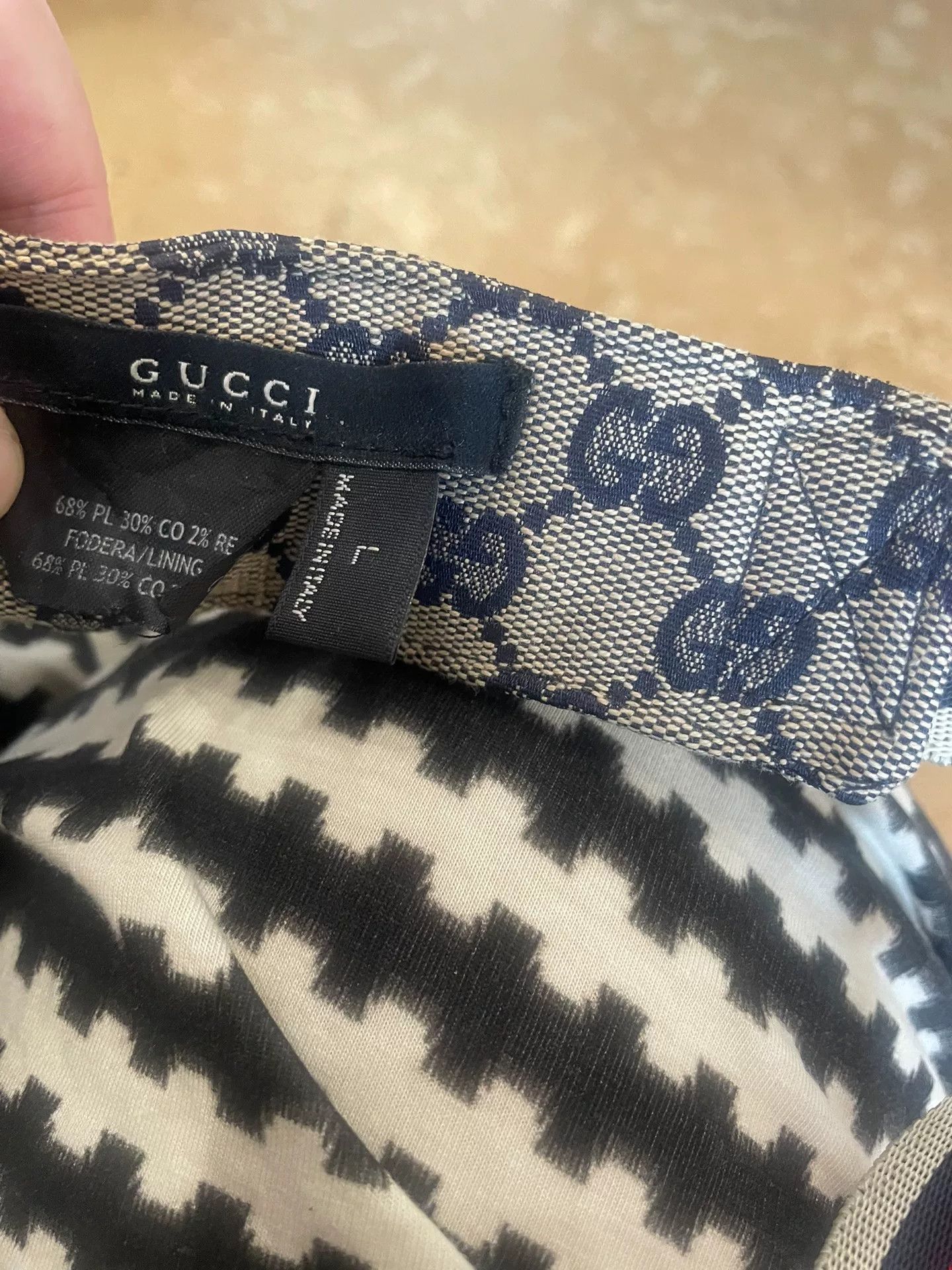 Gucci Gucci Summer Sun Visor Cap L Size ONE SIZE - 4 Thumbnail