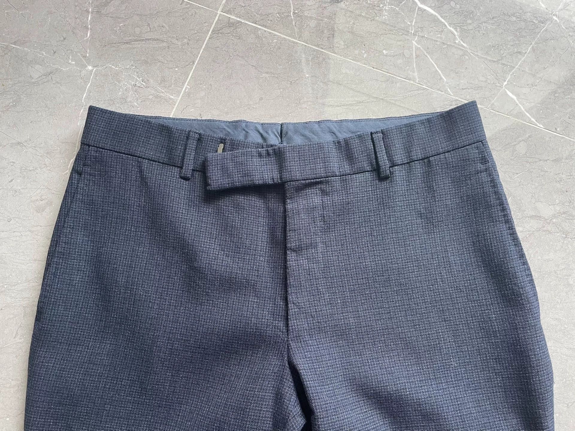 Alfred Dunhill Dunhill Men's Wool Prince of Wales Trousers Size US 32 / EU 48 - 2 Thumbnail