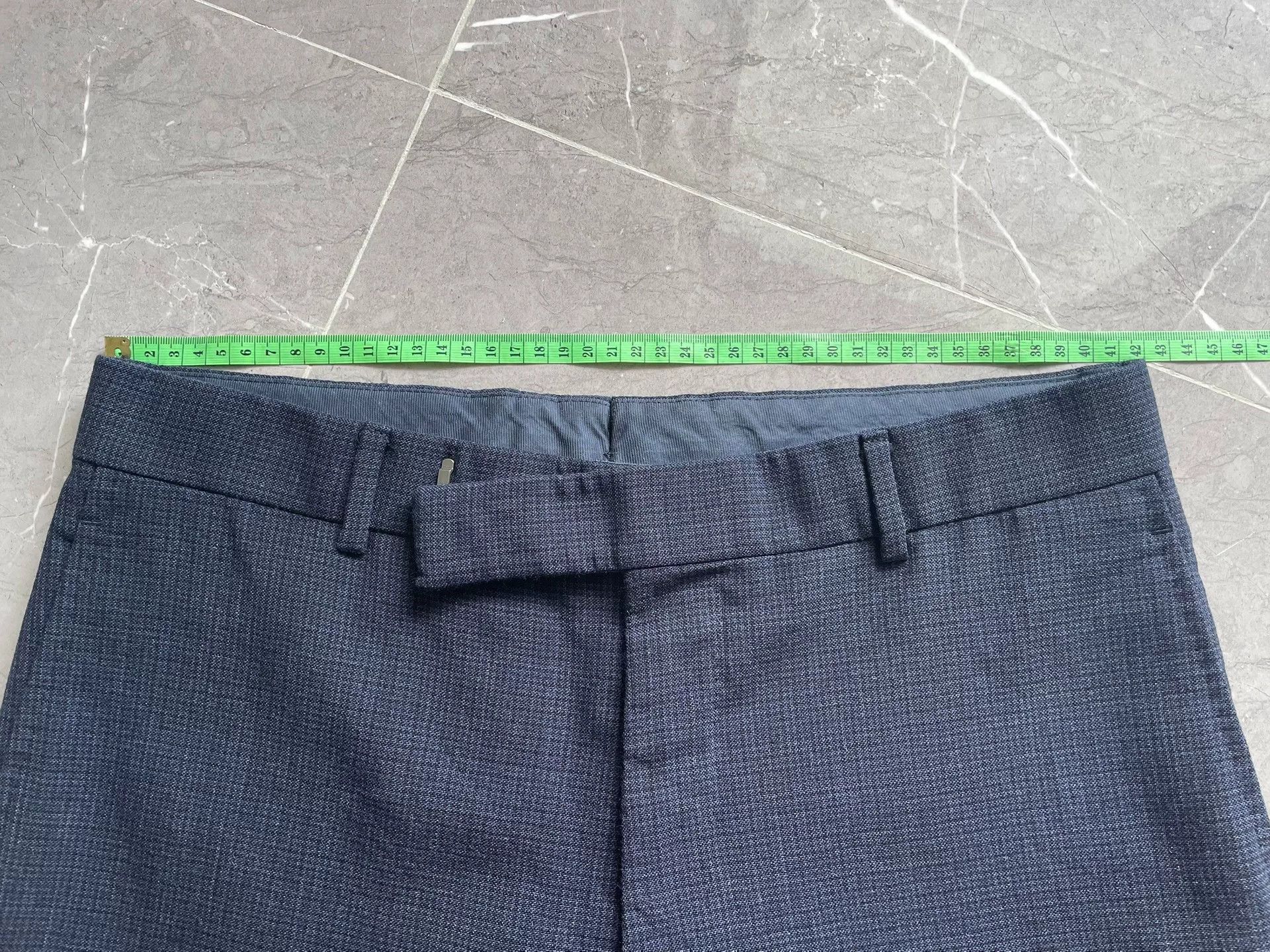Alfred Dunhill Dunhill Men's Wool Prince of Wales Trousers Size US 32 / EU 48 - 8 Thumbnail