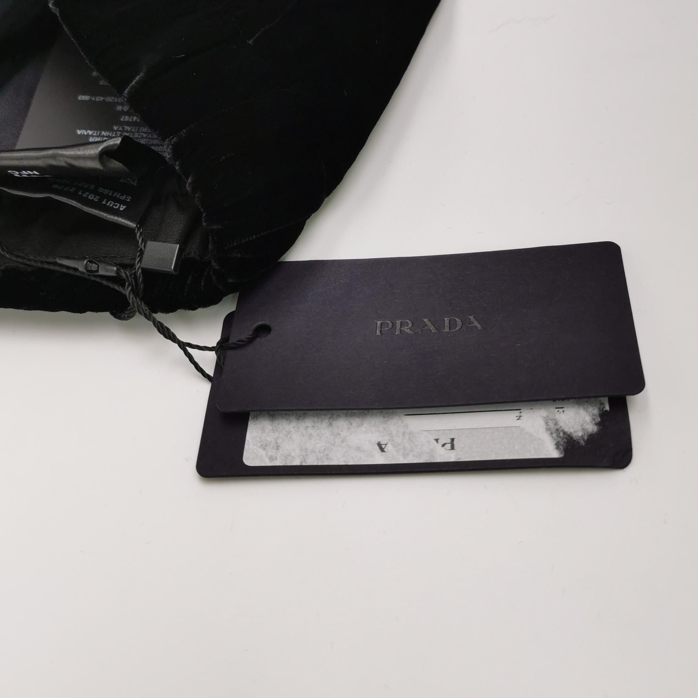 Prada Prada Black Cotton Cuffed Sweatpants M Size US 34 / EU 50 - 7 Thumbnail