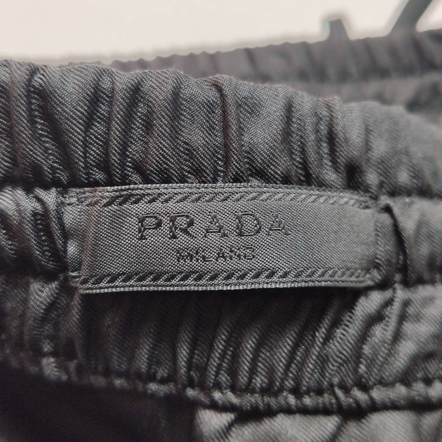 Prada Prada Black Elastic Waist Shorts L Size US 30 / EU 46 - 9 Thumbnail
