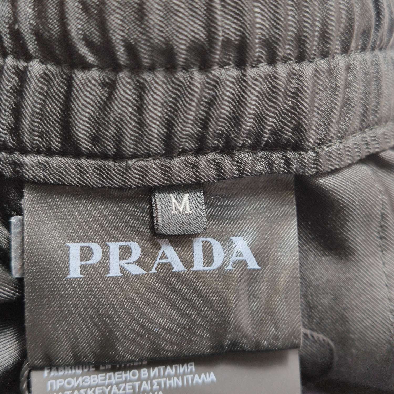 Prada Prada Black Elastic Waist Shorts L Size US 30 / EU 46 - 11 Thumbnail