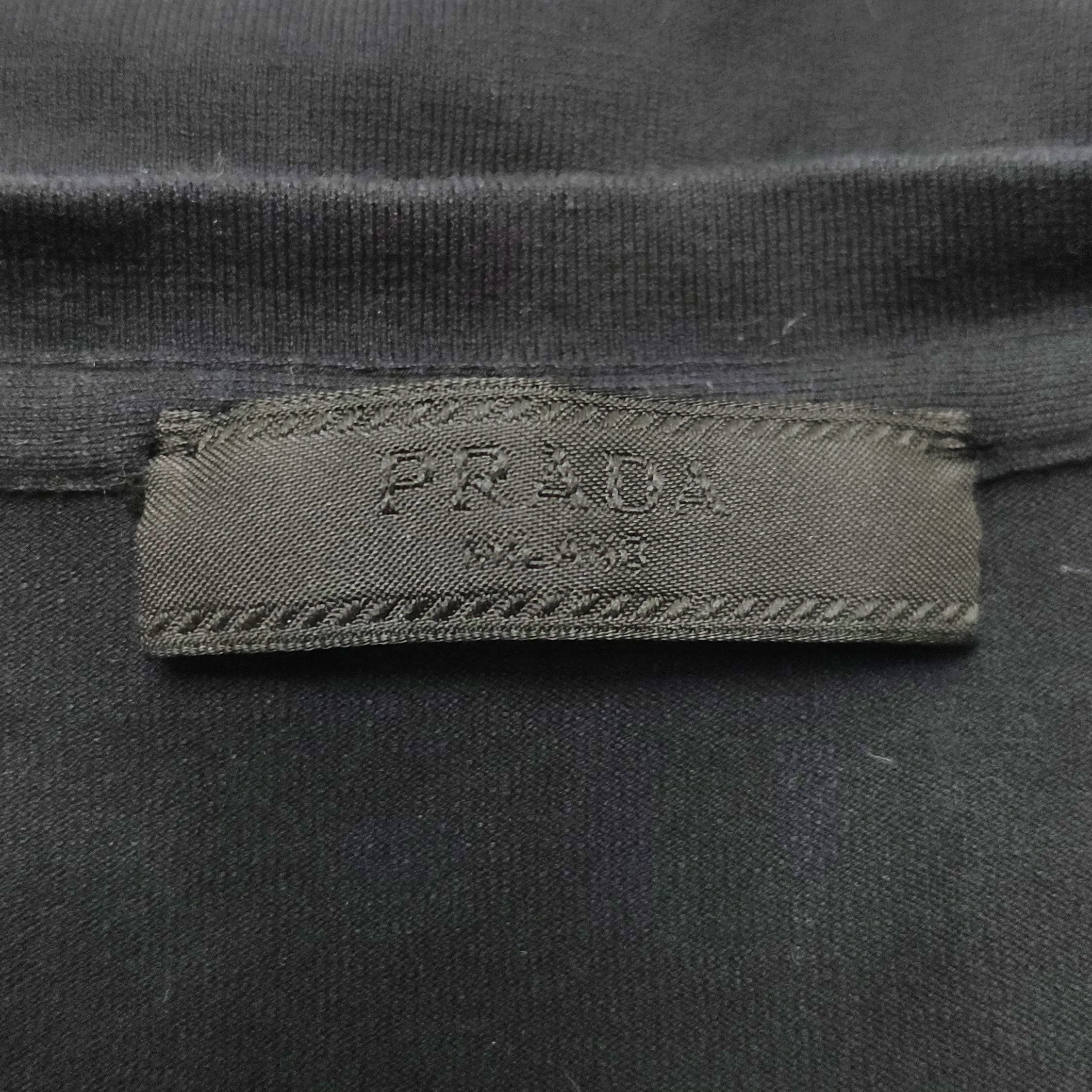 Prada Prada Blue Cotton Logo Shorts XXXL Size US 28 / EU 44 - 8 Thumbnail