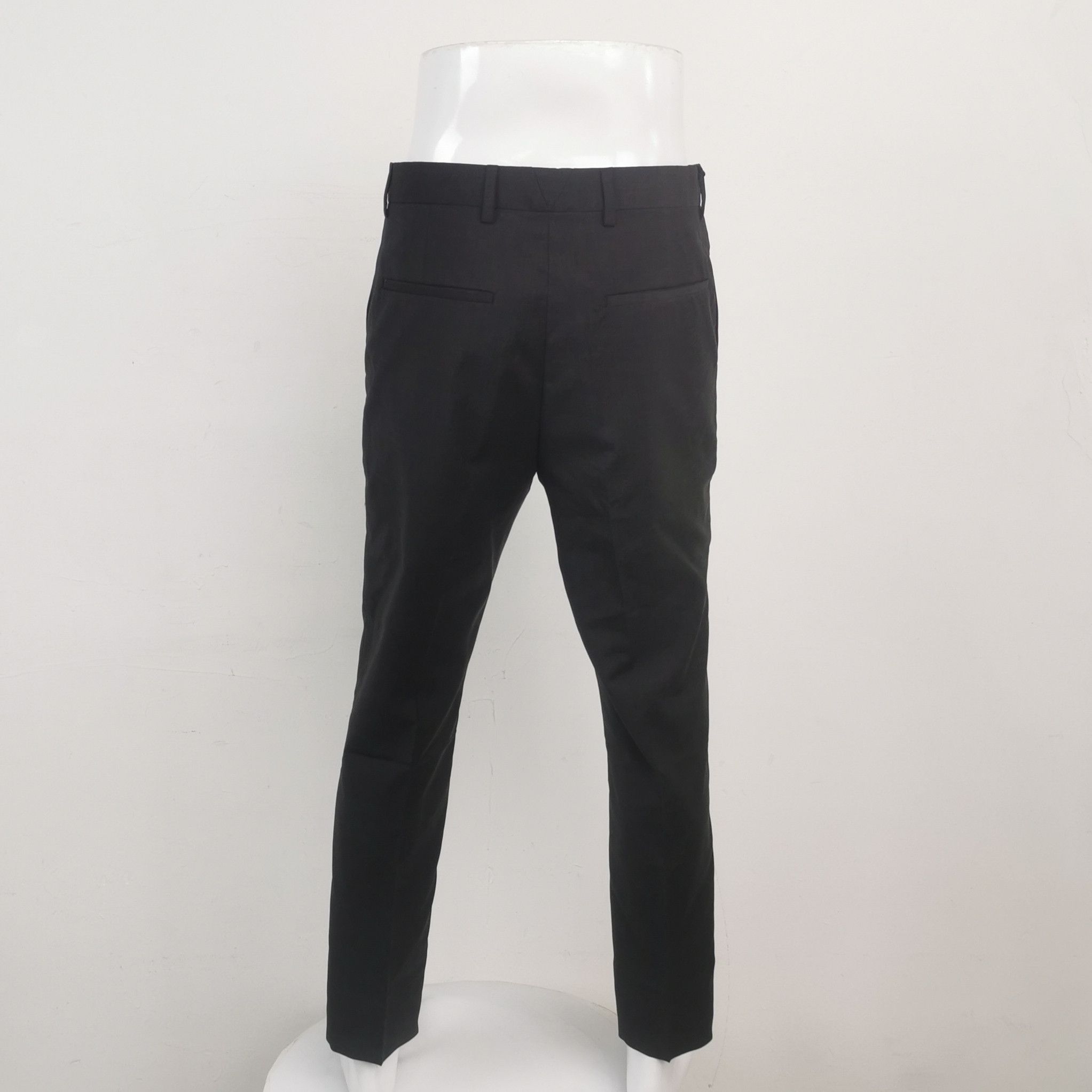 Prada Prada Wool Solid Color Trousers Size 46 Size US 30 / EU 46 - 3 Thumbnail