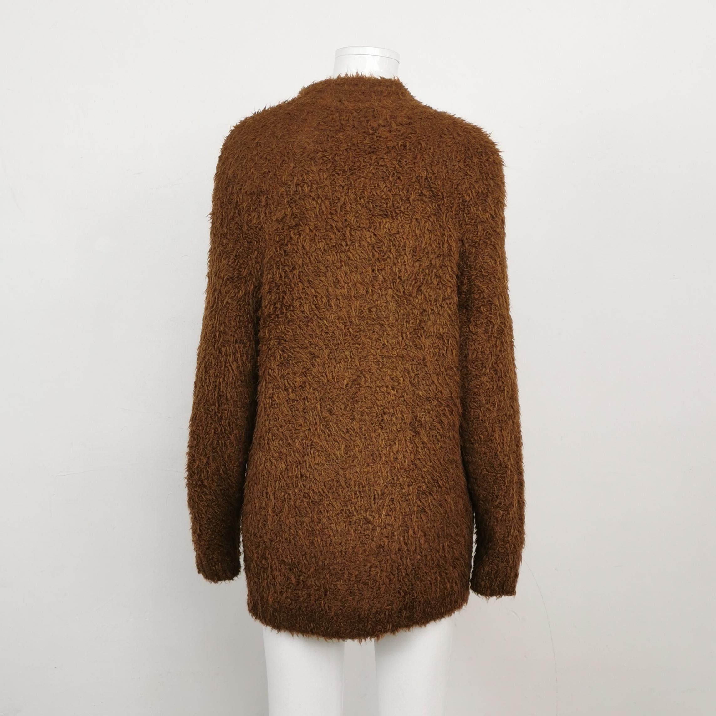Weekend Max Mara Weekend Max Mara XS Wool-Alpaca V-Neck Coat Size XS / US 0-2 / IT 36-38 - 4 Thumbnail