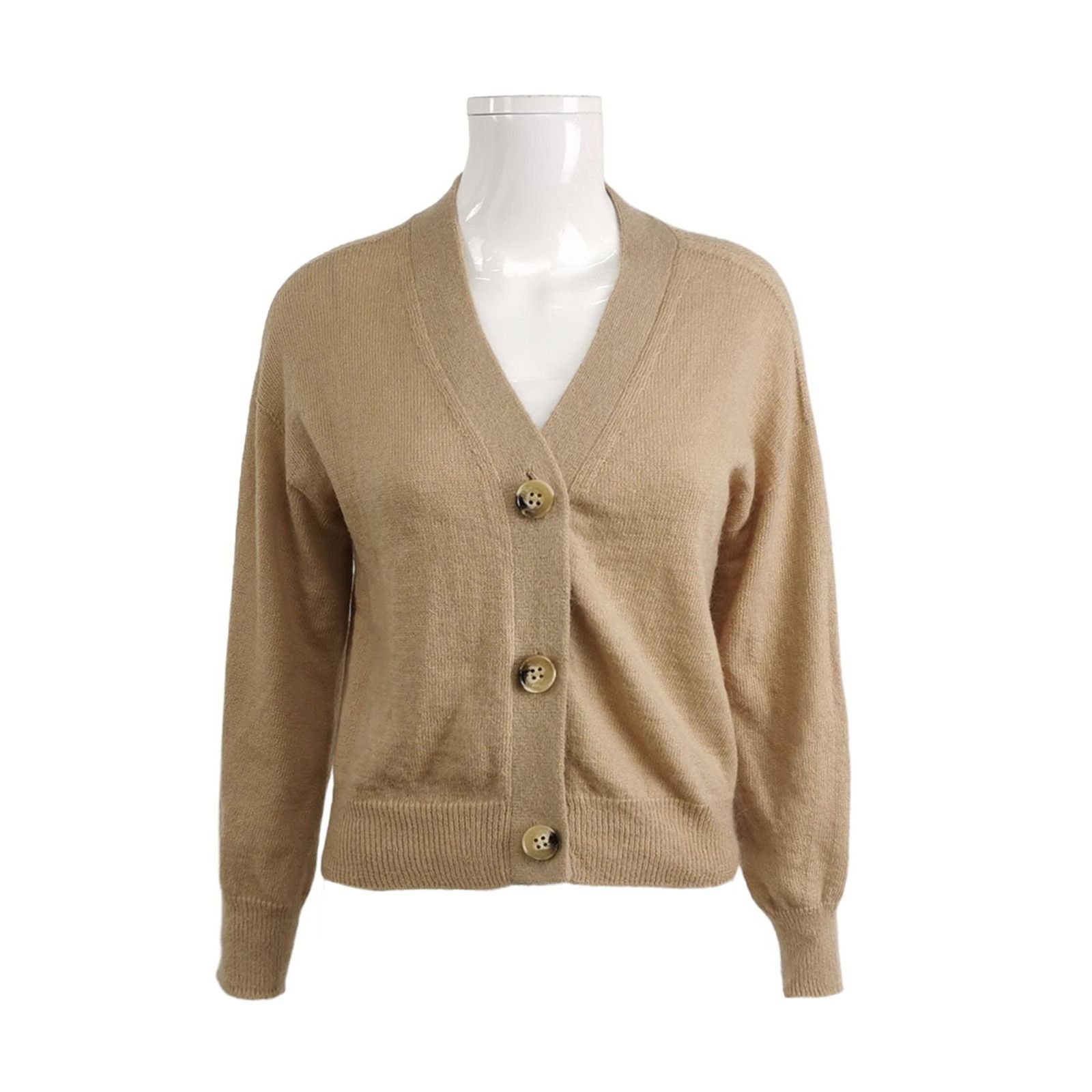 Weekend Max Mara Weekend Max Mara XS Mohair Blend Buttoned Knit Sweater Size XS / US 0-2 / IT 36-38 - 2 Thumbnail