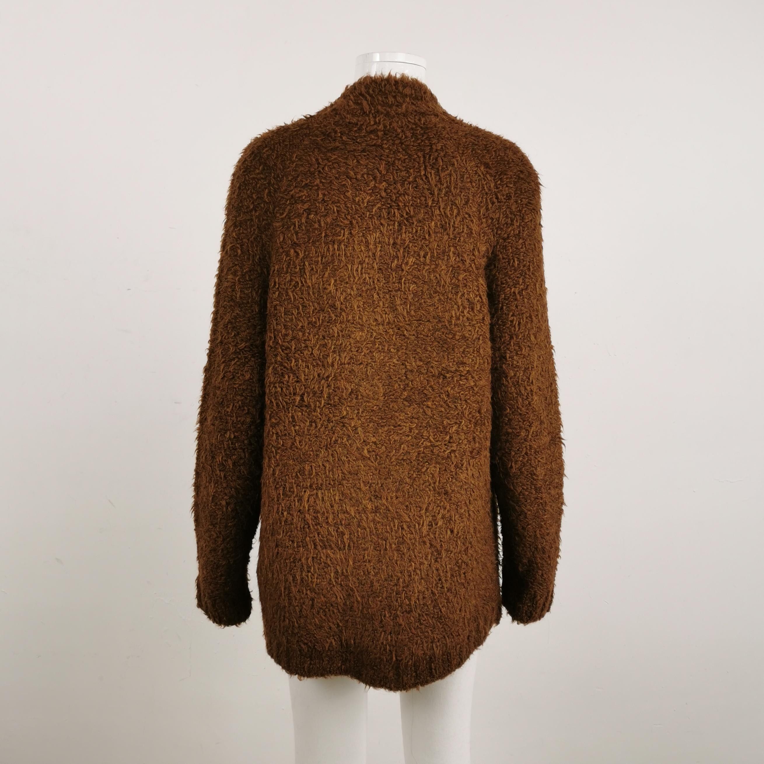 Weekend Max Mara Weekend Max Mara XS Wool-Alpaca V-Neck Coat Size XS / US 0-2 / IT 36-38 - 4 Thumbnail