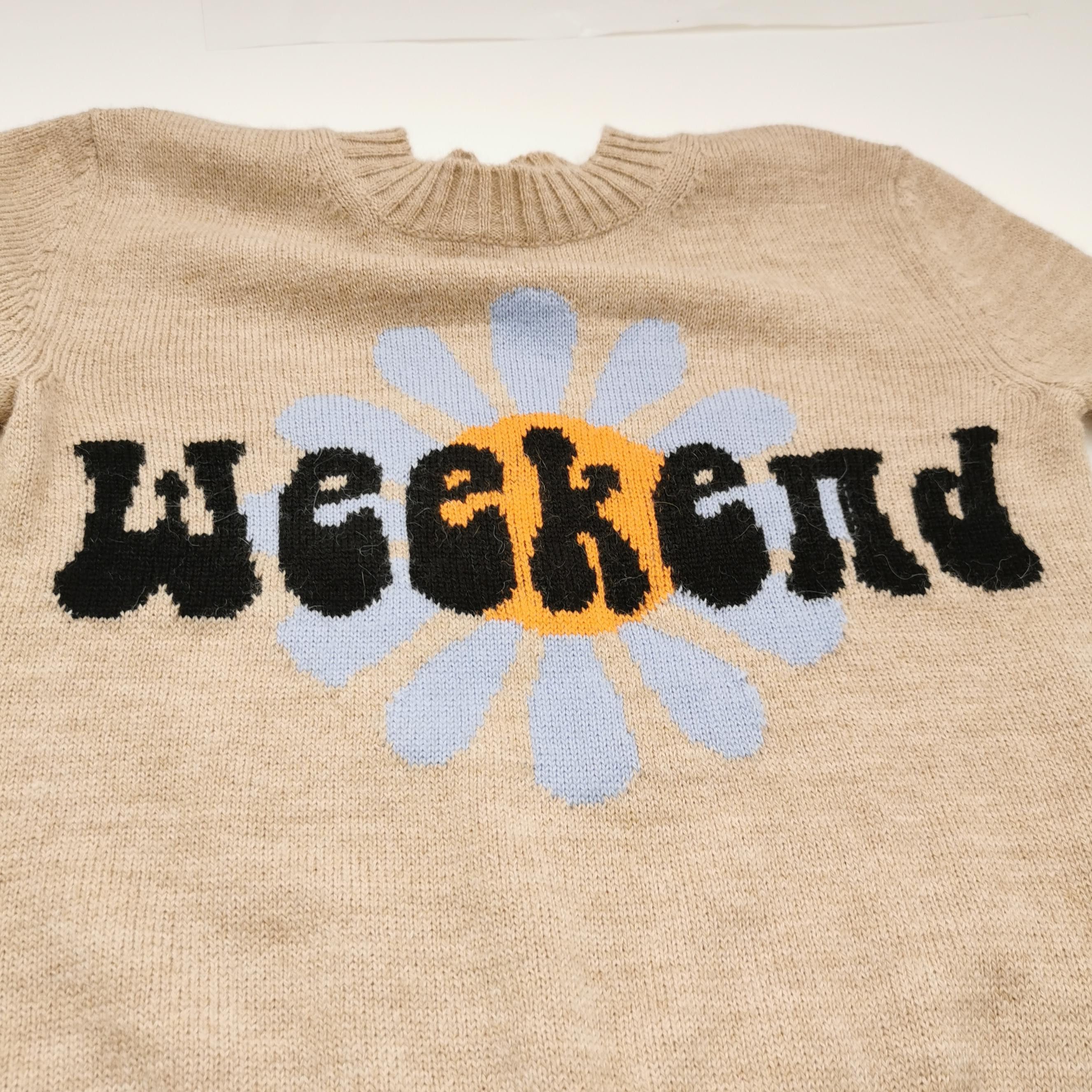 Weekend Max Mara Weekend MaxMara Alpaca Wool Blend Logo Sweater XS Size XS / US 0-2 / IT 36-38 - 5 Thumbnail