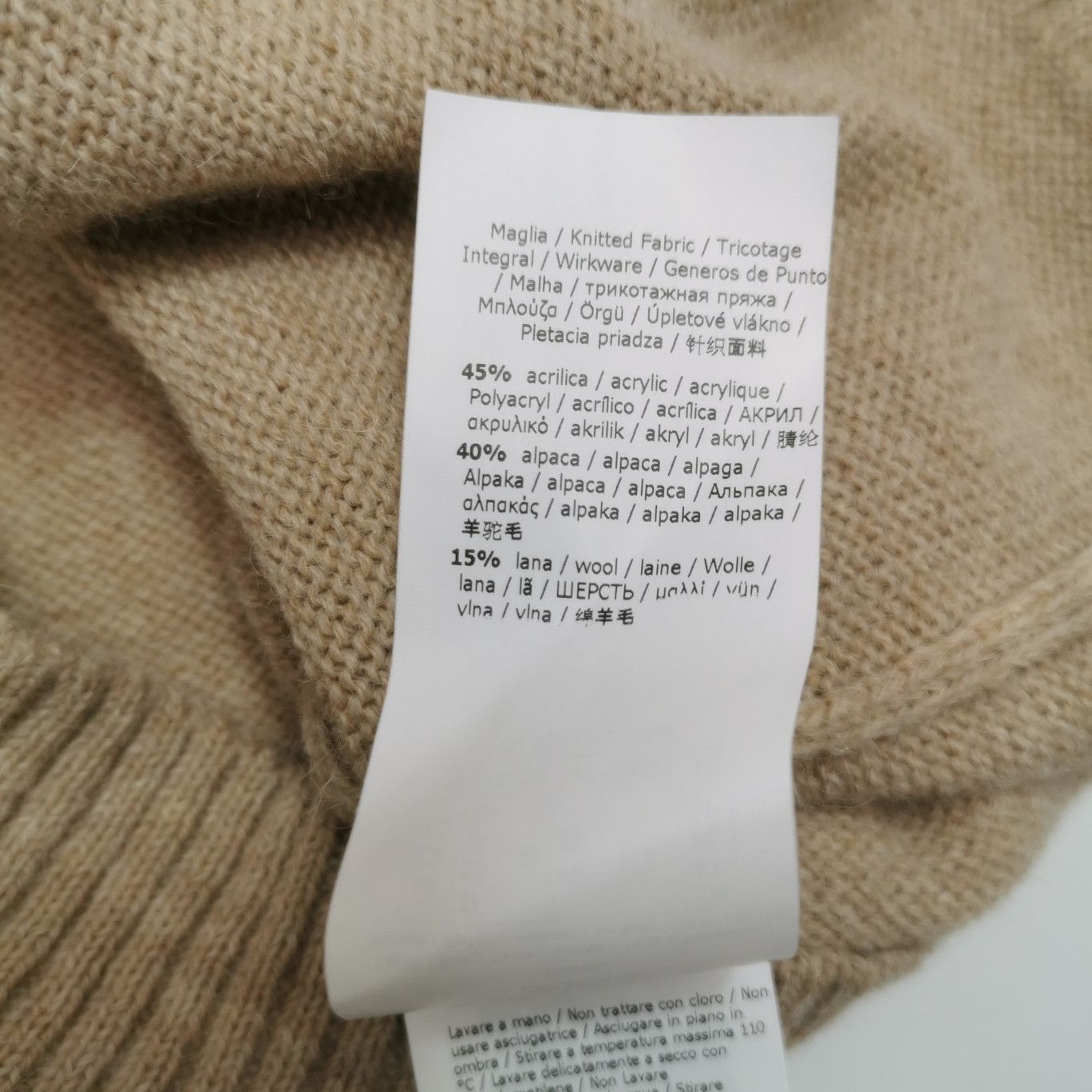 Weekend Max Mara Weekend MaxMara Alpaca Wool Blend Logo Sweater XS Size XS / US 0-2 / IT 36-38 - 13 Thumbnail