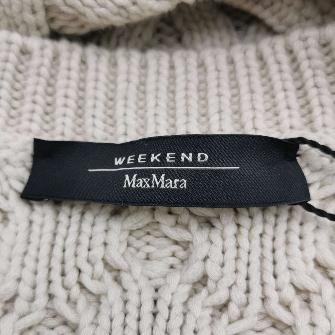 Weekend Max Mara Weekend Max Mara XL Cotton Striped Crewneck Sweater Size XS / US 0-2 / IT 36-38 - 7 Thumbnail