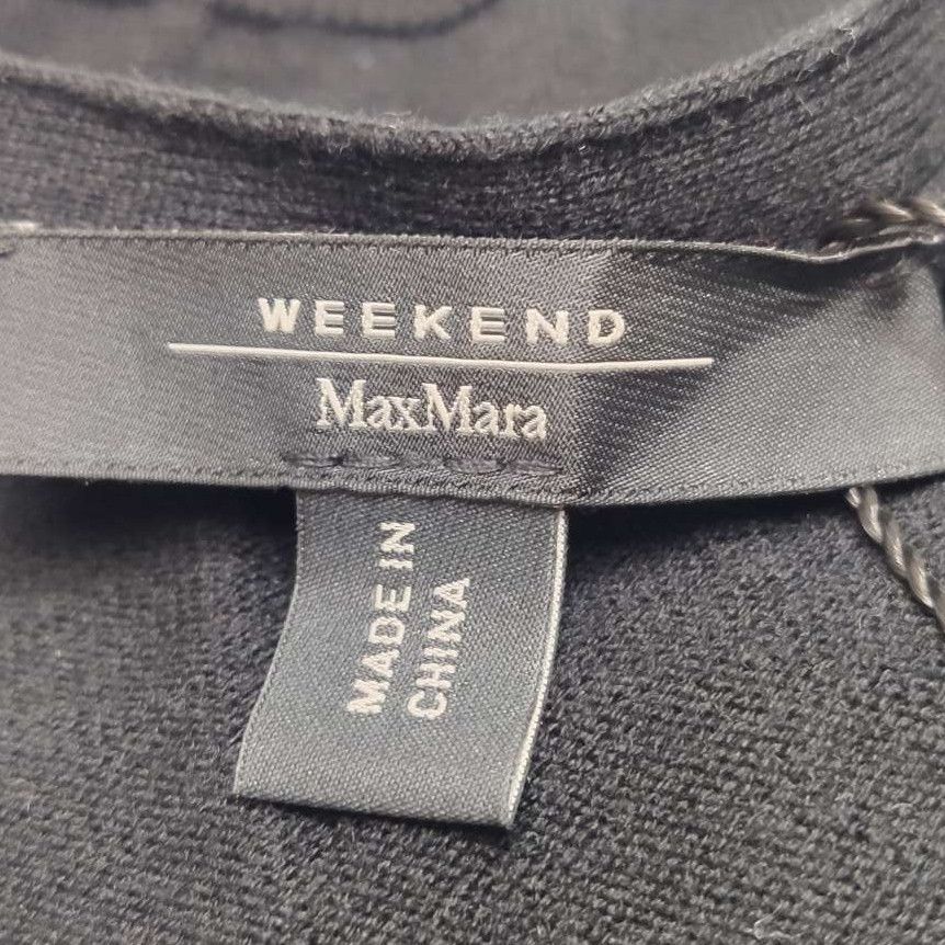 Weekend Max Mara Weekend Max Mara Silk-Wool V-Neck Cardigan M Size M / US 6-8 / IT 42-44 - 7 Thumbnail