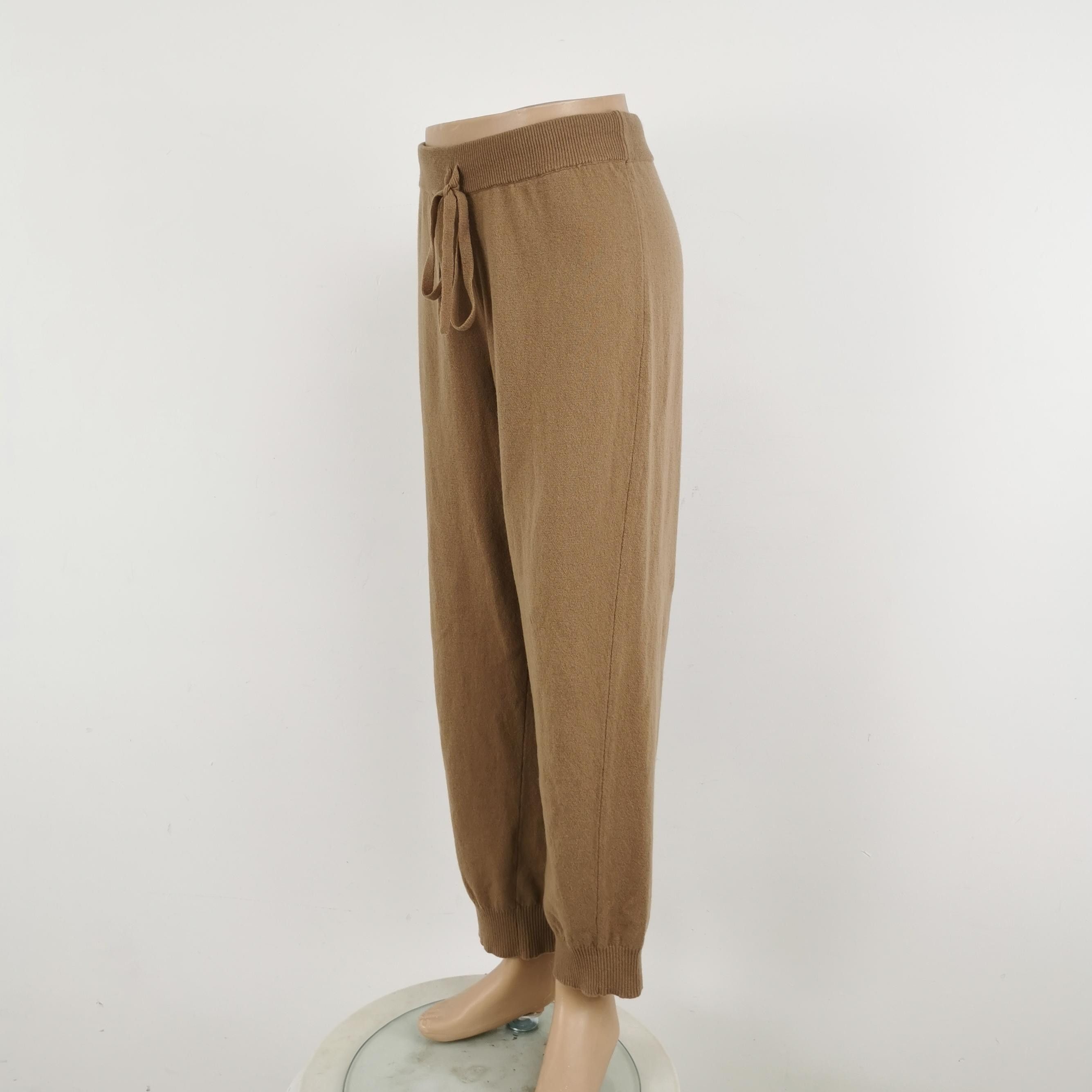 Weekend Max Mara Weekend Max Mara Brown Drawstring Cuffed Pants M Size 28" / US 6 / IT 42 - 4 Thumbnail