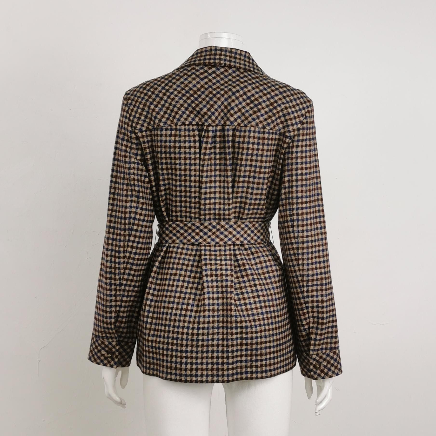Weekend Max Mara Weekend Max Mara Wool Belted Coat XS US2 Size L / US 10 / IT 46 - 3 Thumbnail
