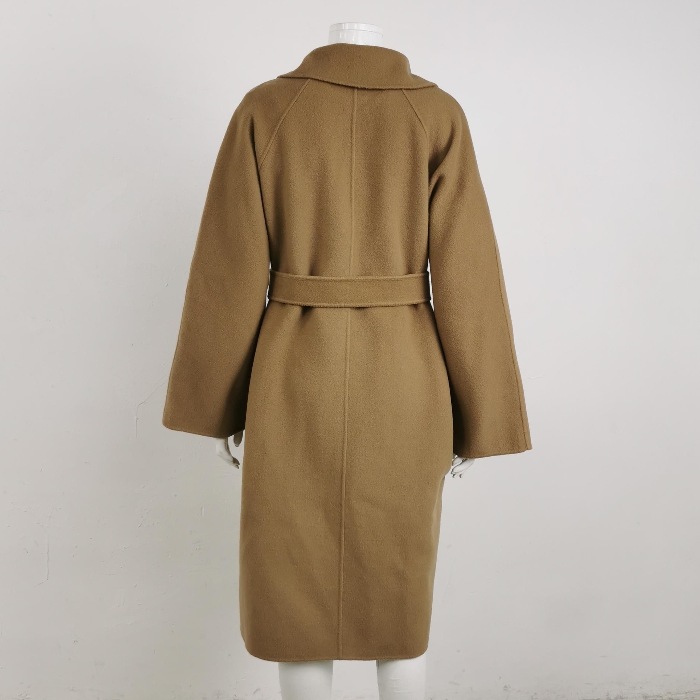 Weekend Max Mara Weekend Max Mara Wool Belted Lapel Coat M/US8 Size S / US 4 / IT 40 - 4 Thumbnail