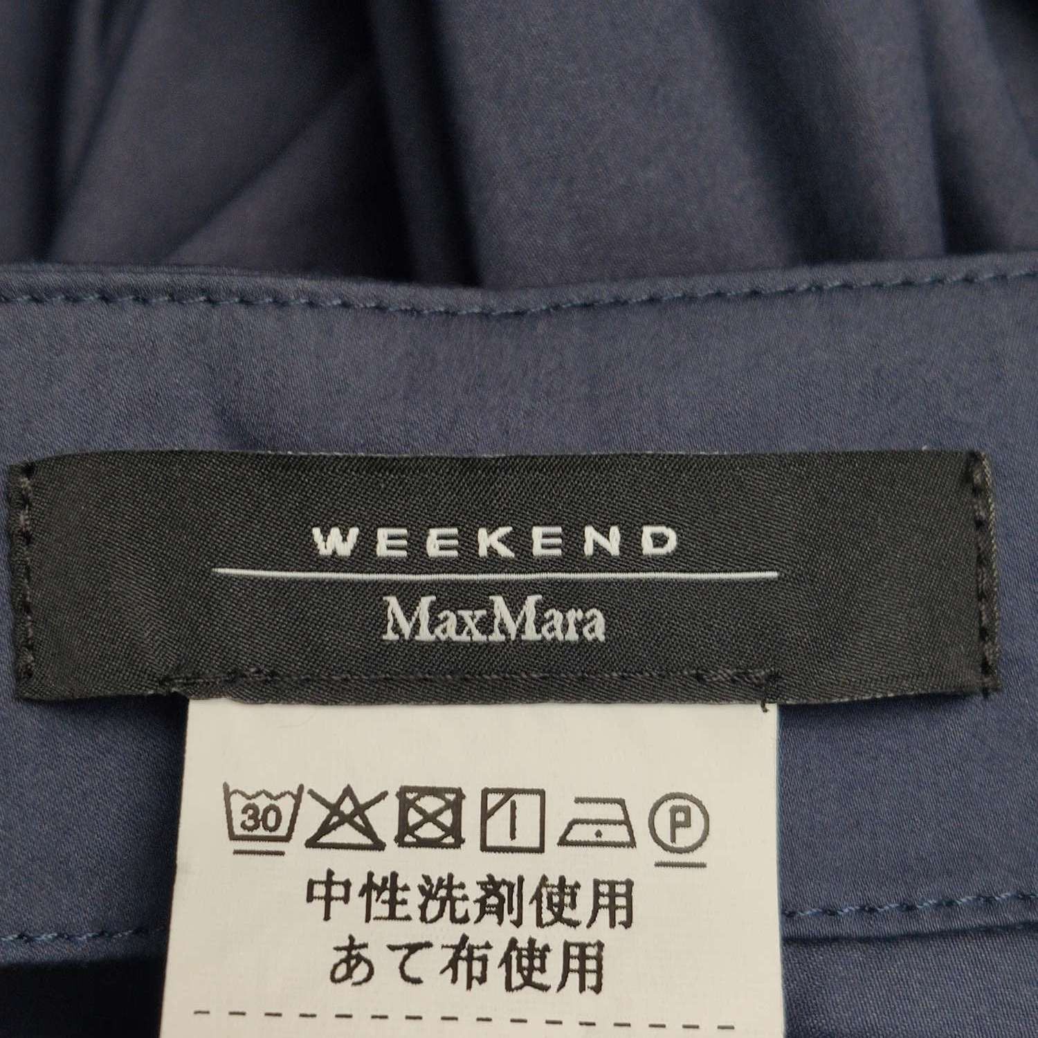 Weekend Max Mara Weekend Max Mara Black Belted V-Neck Coat US6 Size XS / US 0-2 / IT 36-38 - 6 Thumbnail