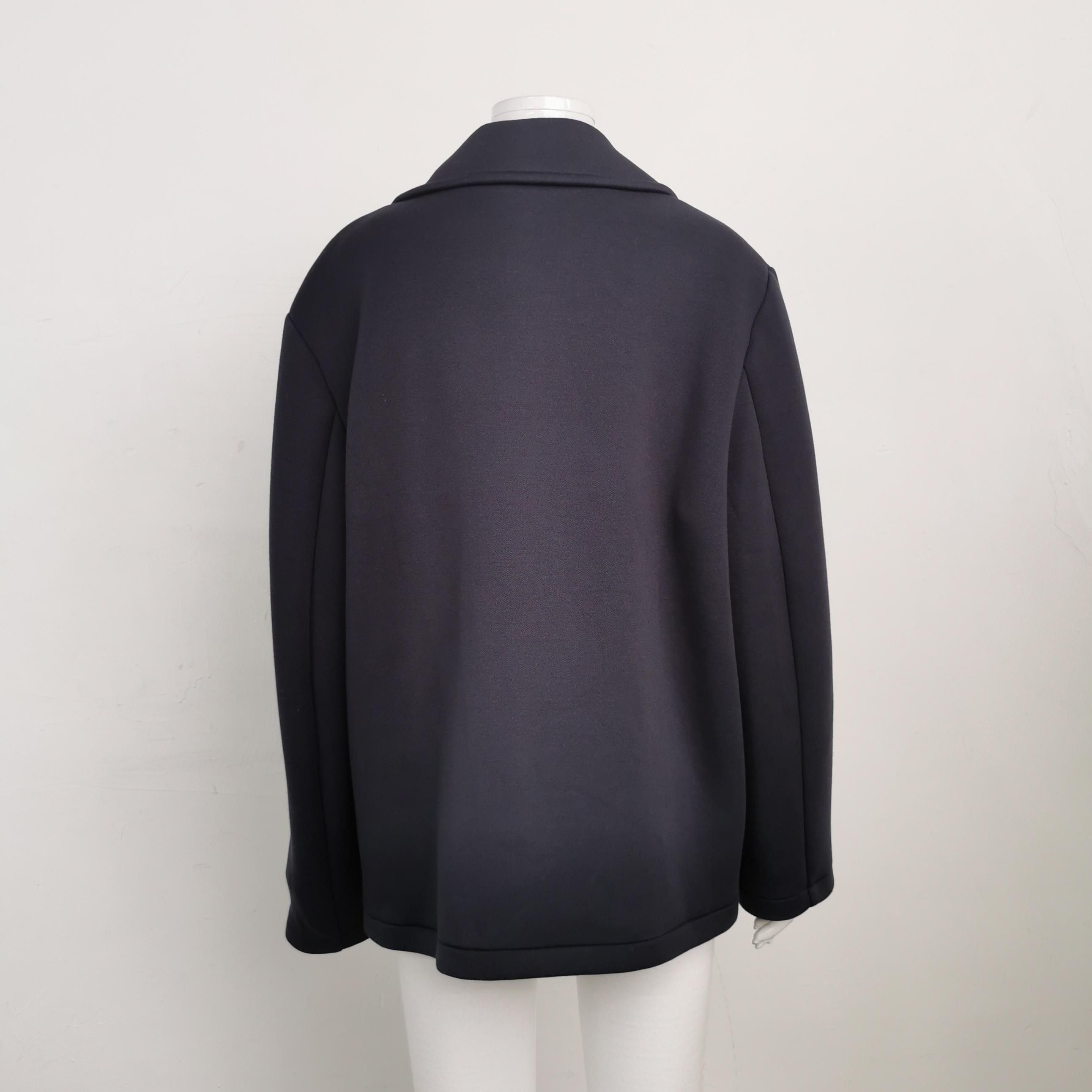 Weekend Max Mara Weekend Max Mara L Double-Breasted Lapel Coat Size L / US 10 / IT 46 - 4 Thumbnail