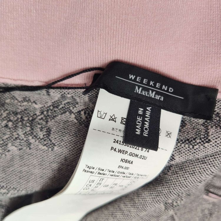 Weekend Max Mara Weekend Max Mara L Pink Floral Skirt Size 30" / US 8 / IT 44 - 9 Thumbnail