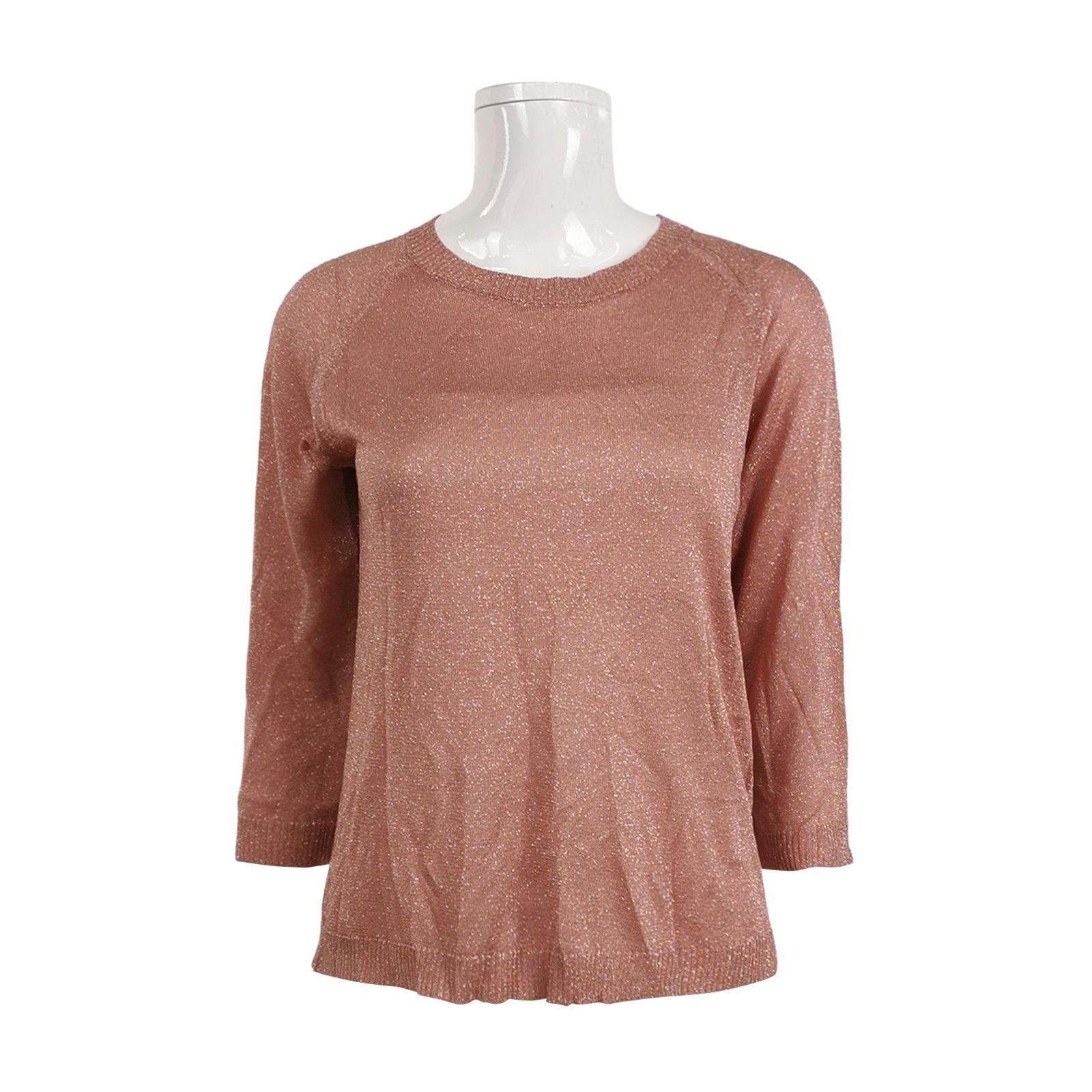 Weekend Max Mara Weekend Max Mara S Solid Crew Neck Knit Top Size S / US 4 / IT 40 - 2 Thumbnail