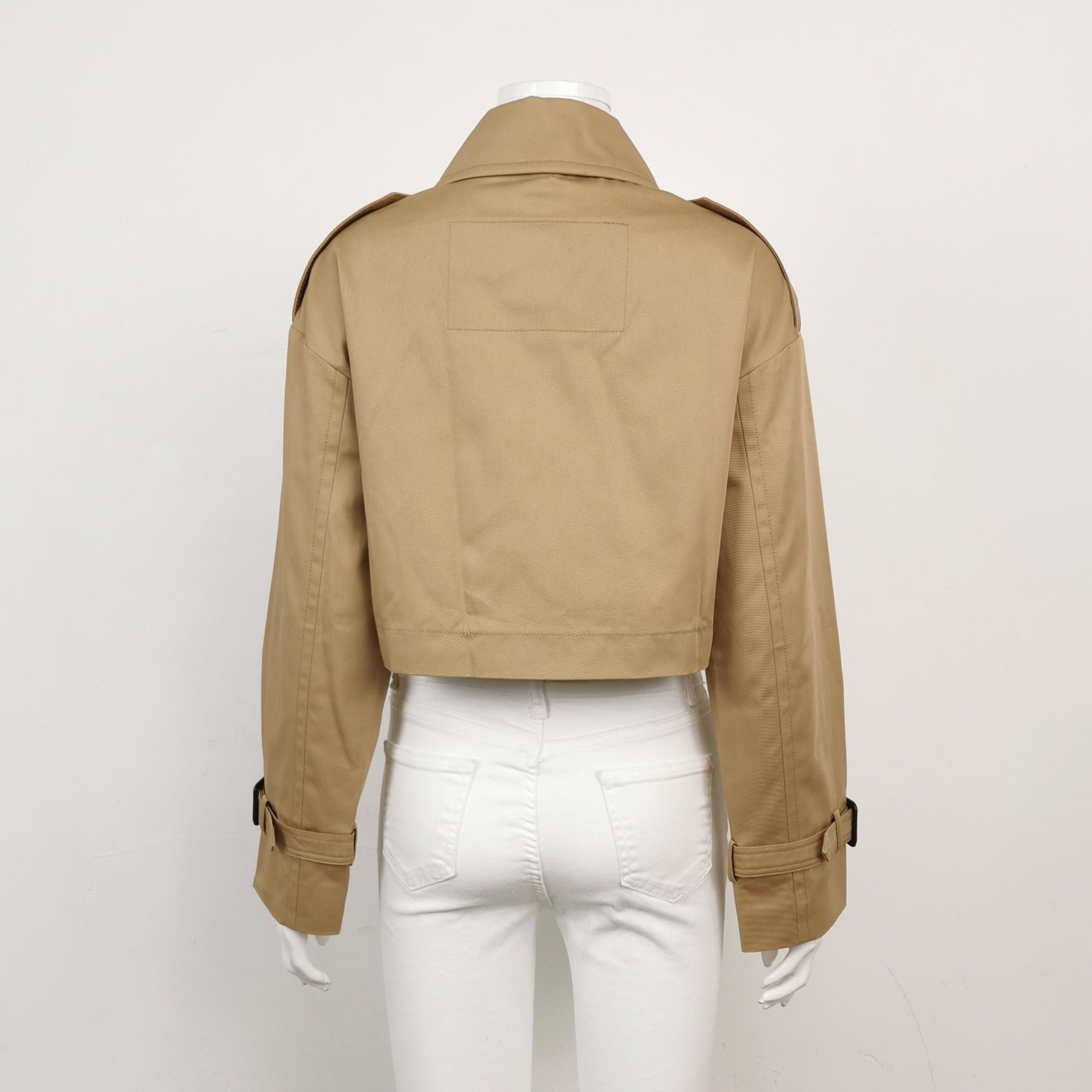 Weekend Max Mara Weekend Max Mara Cotton Lapel Trench Coat S/US4 Size XS / US 0-2 / IT 36-38 - 12 Thumbnail