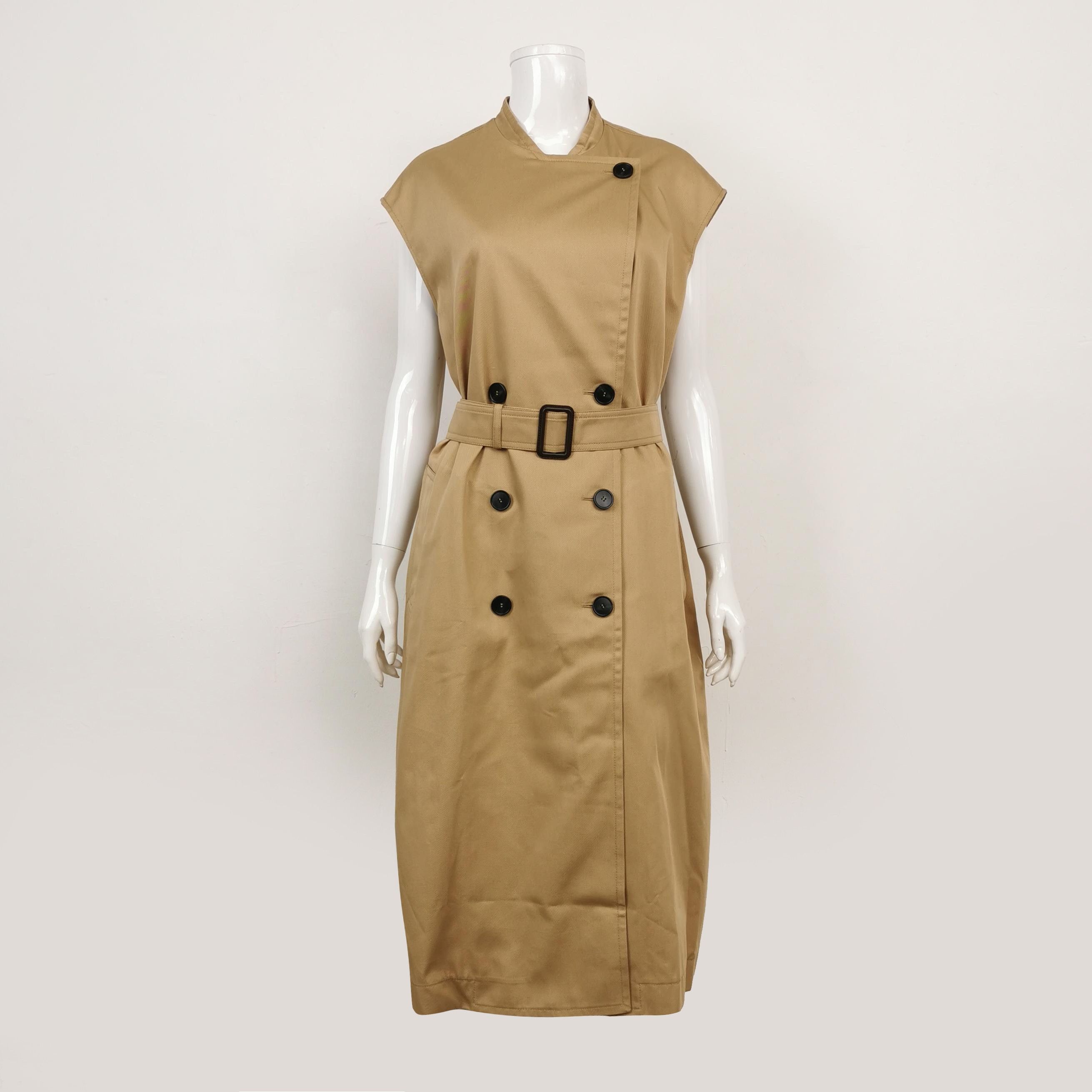 Weekend Max Mara Weekend Max Mara Cotton Lapel Trench Coat S/US4 Size XS / US 0-2 / IT 36-38 - 6 Thumbnail