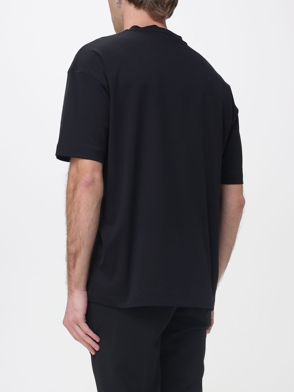 Giorgio Armani Giorgio Armani T-Shirt Men Black Size US XL / EU 56 / 4 - 3 Thumbnail
