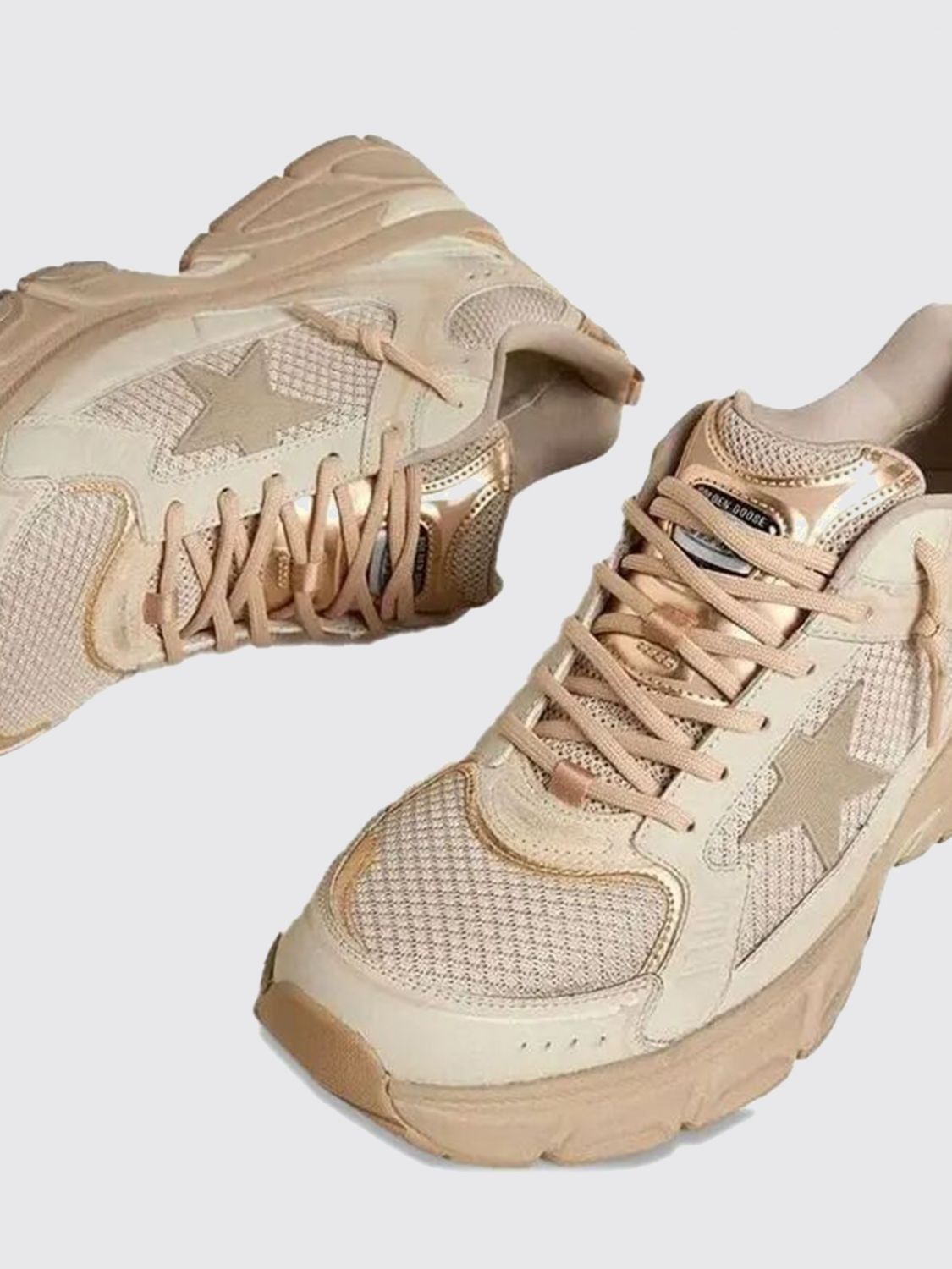 Golden Goose Golden Goose Sneakers Men Beige Size US 11 / EU 44 - 4 Thumbnail