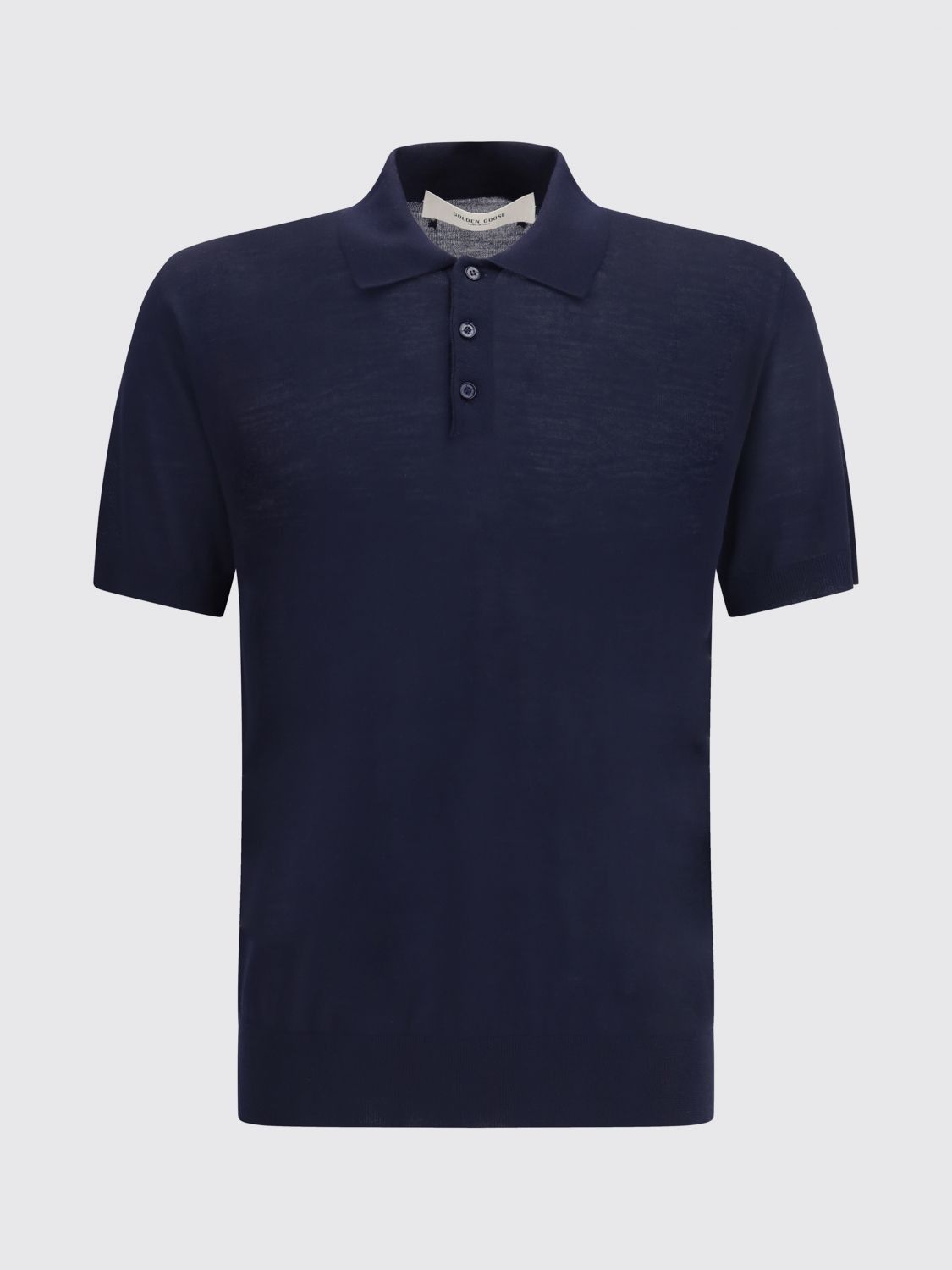 Golden Goose Golden Goose Polo Shirt Men Navy Size US XL / EU 56 / 4 - 2 Thumbnail