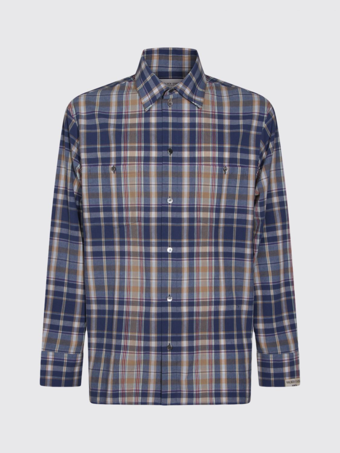 Golden Goose Shirt Men Blue