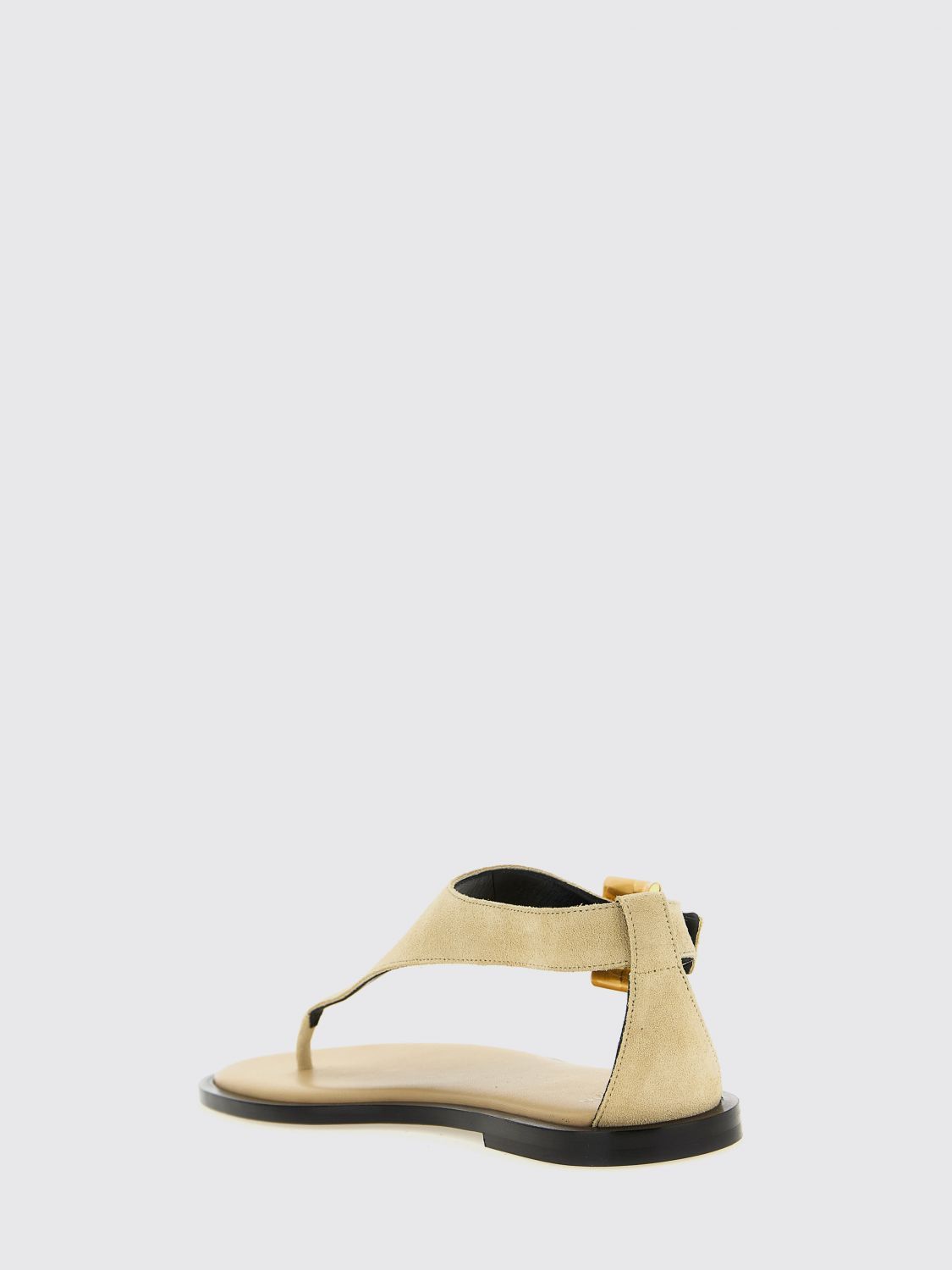 Balmain Balmain Heeled Sandal Woman Beige Size US 10 / IT 40 - 3 Thumbnail