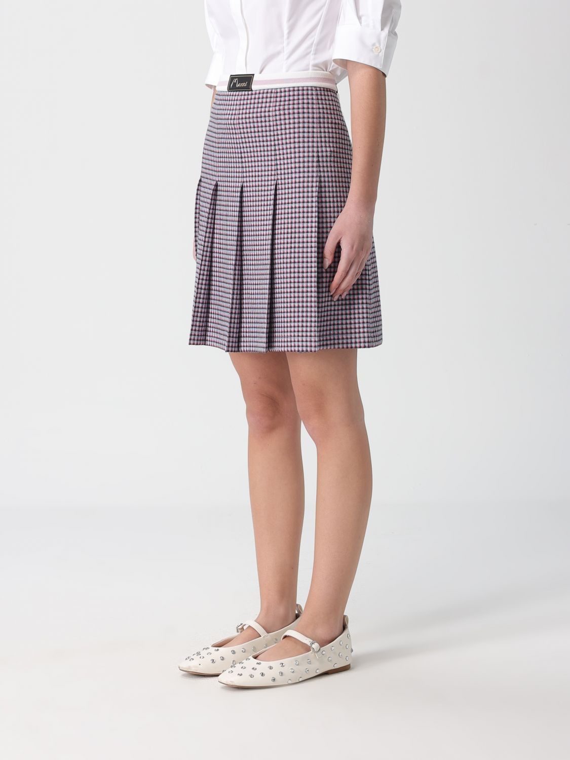 Marni Marni Skirt Woman Blush Pink Size 26" / US 2 / IT 38 - 4 Thumbnail