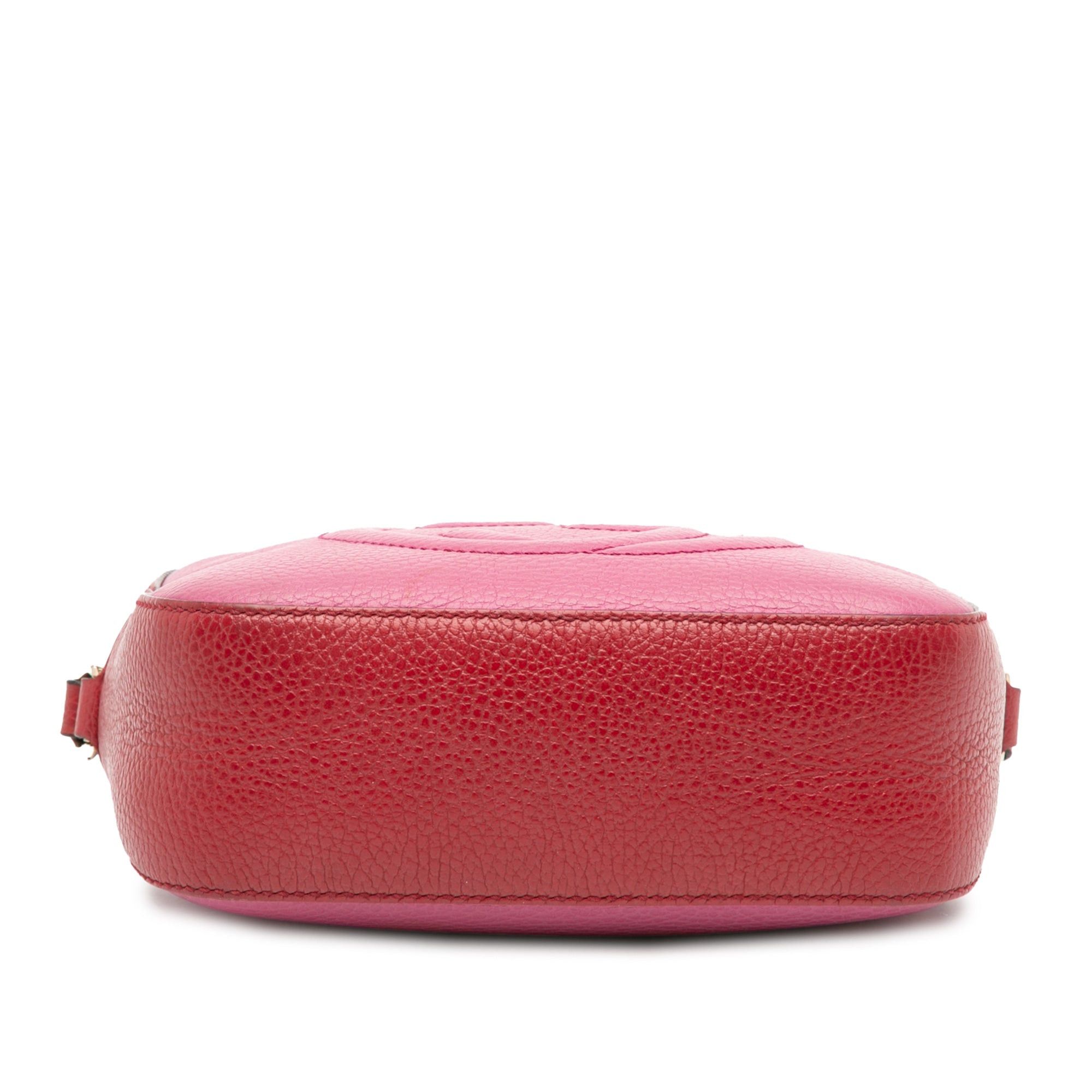 Gucci Small Bicolor Leather Soho Disco Crossbody Size ONE SIZE - 3 Thumbnail