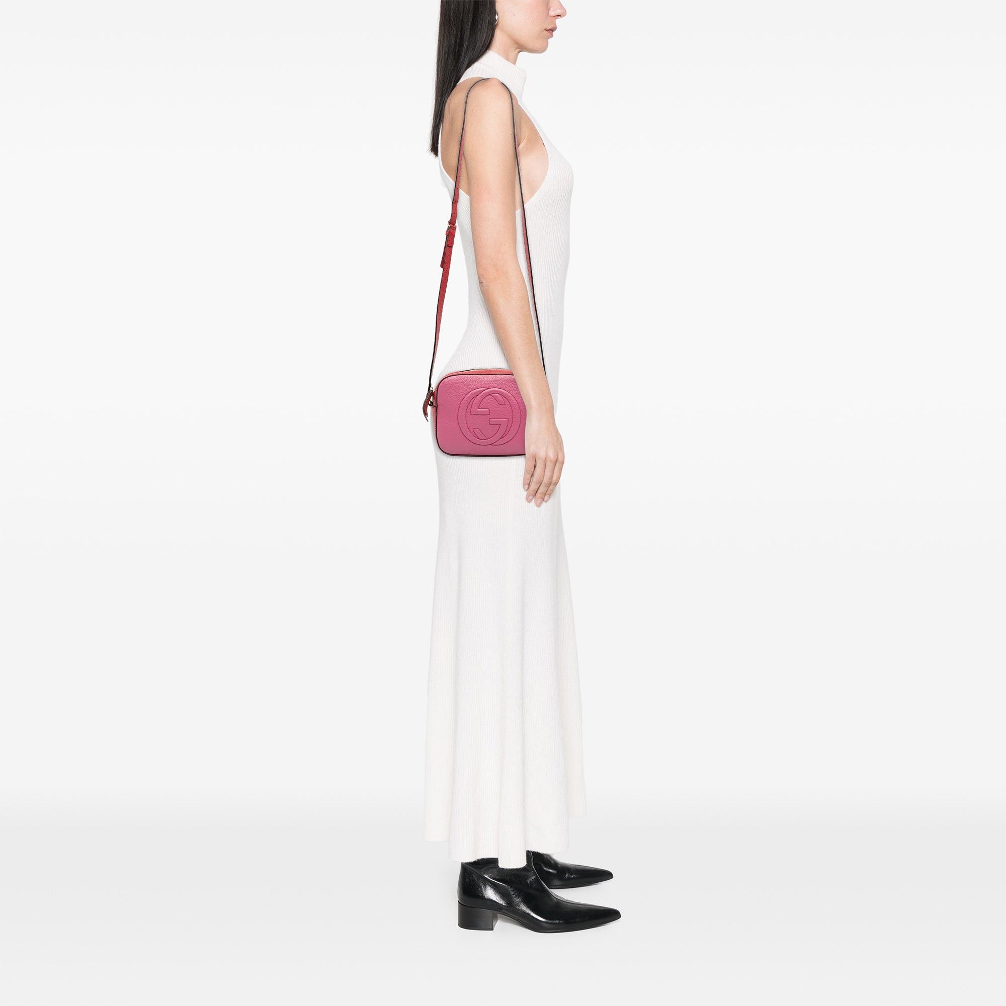 Gucci Small Bicolor Leather Soho Disco Crossbody Size ONE SIZE - 10 Thumbnail