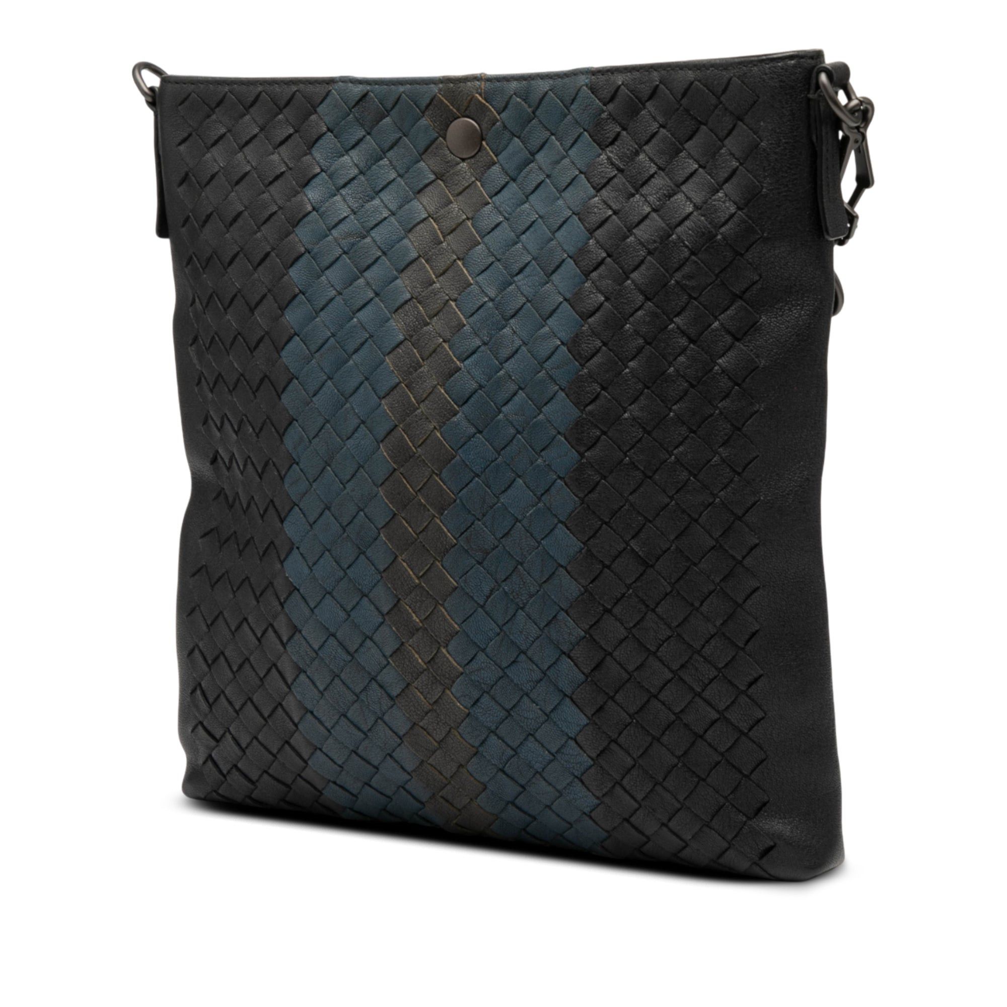 Bottega Veneta Tricolor Leather Intrecciato Crossbody Size ONE SIZE - 2 Thumbnail