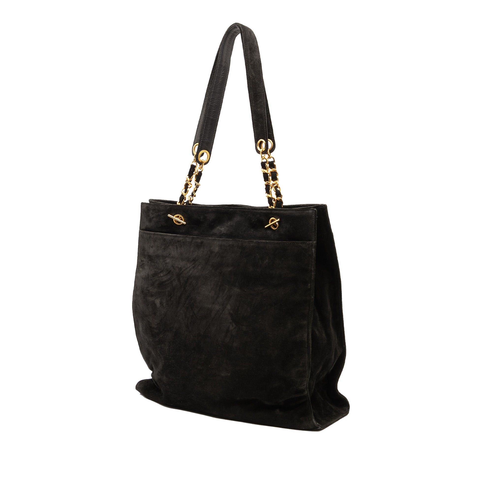 Chanel CC Suede Tote Size ONE SIZE - 2 Thumbnail