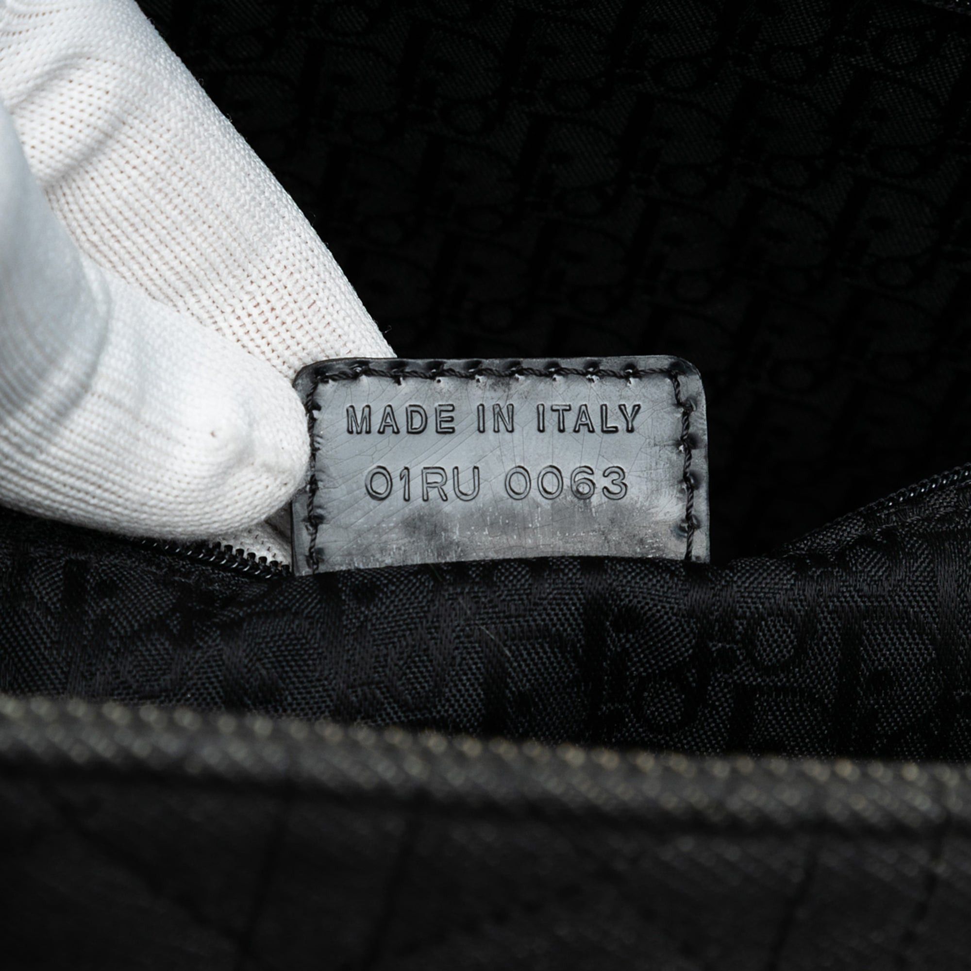 Dior Extra Large Denim Cannage Acrylic Lady Dior Size ONE SIZE - 6 Thumbnail