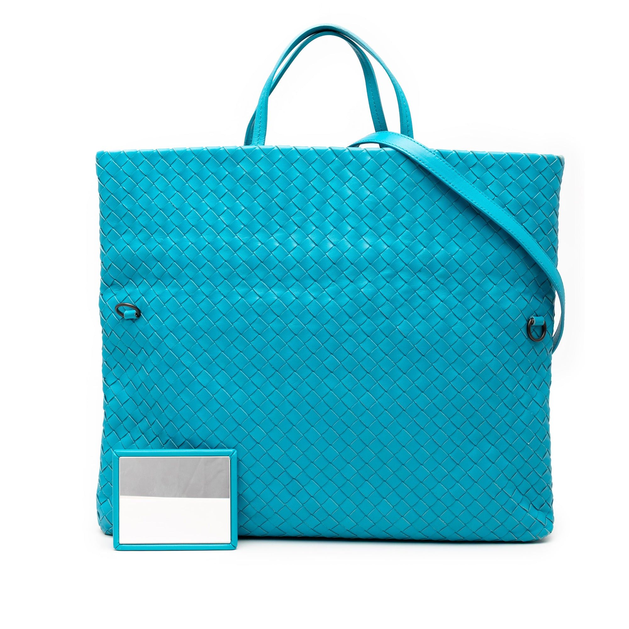 Bottega Veneta Nappa Intrecciato Fold Over Tote Size ONE SIZE - 9 Thumbnail