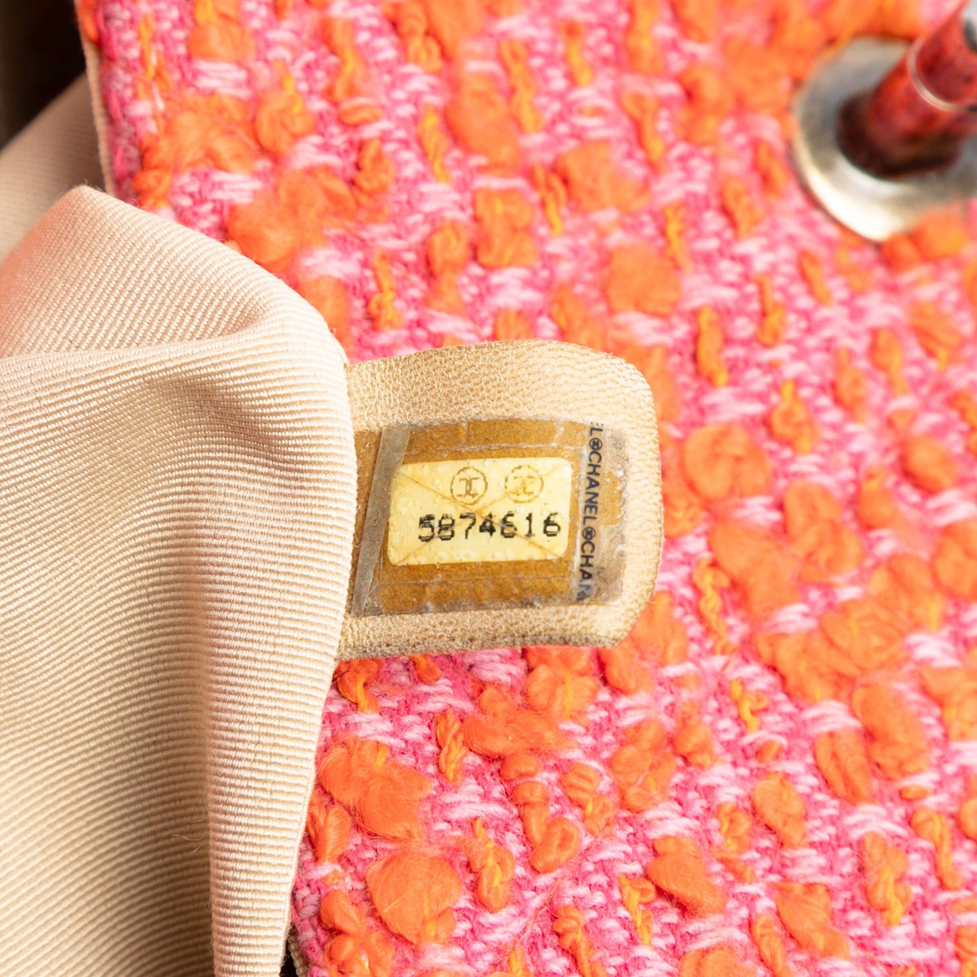 Chanel CC Quilted Tweed Flap Size ONE SIZE - 6 Thumbnail