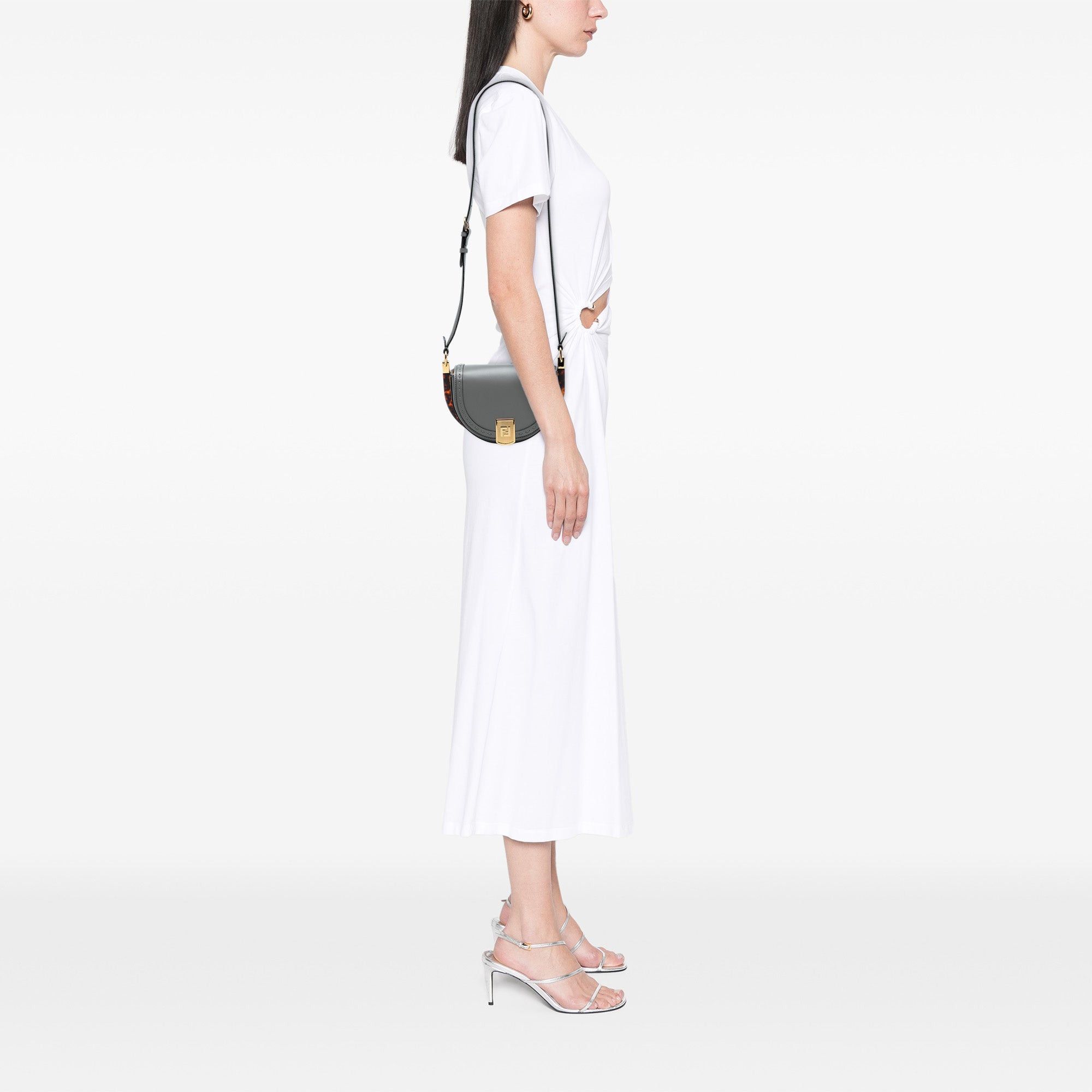 Leather Moonlight Crossbody