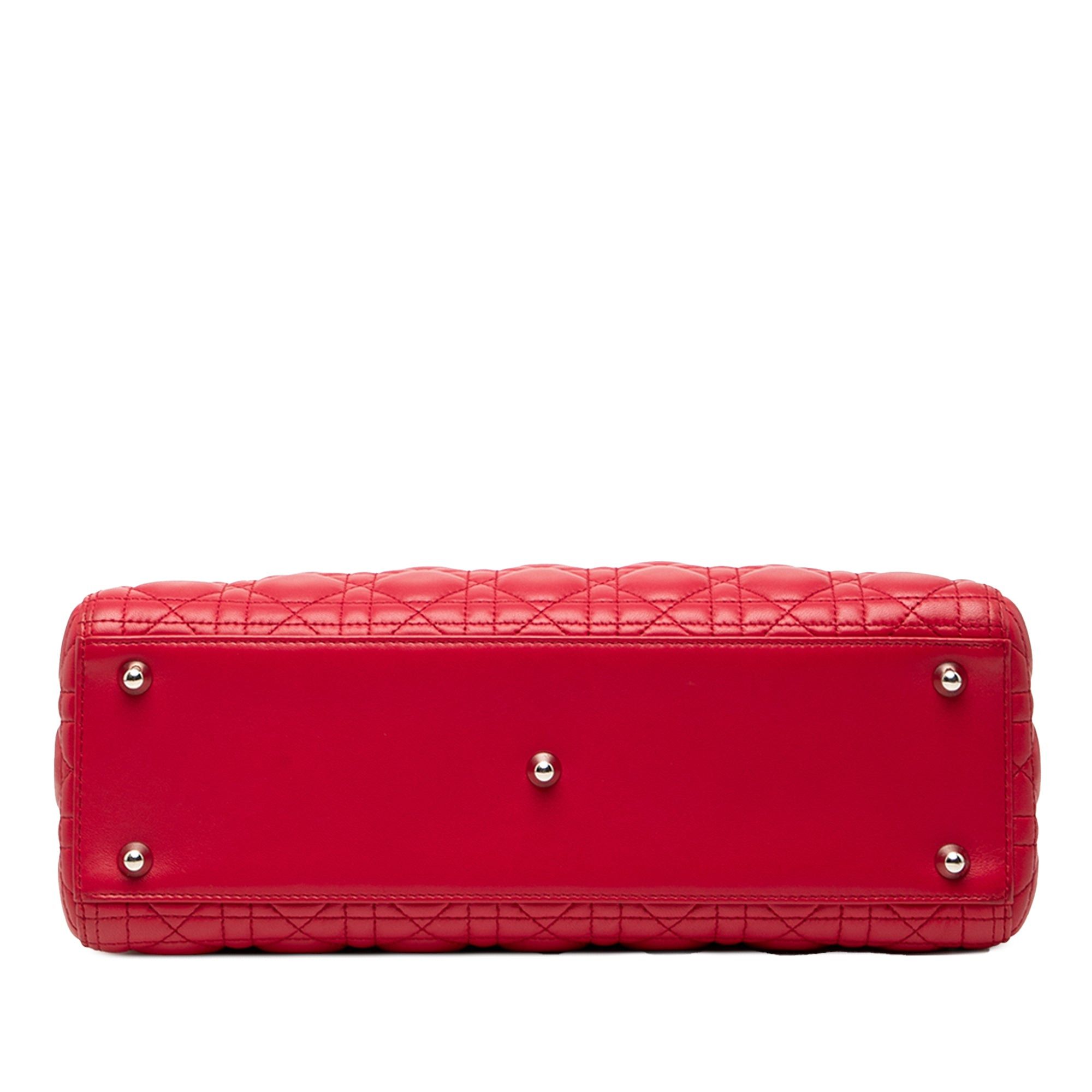 Dior Large Lambskin Cannage Lady Dior Size ONE SIZE - 3 Thumbnail