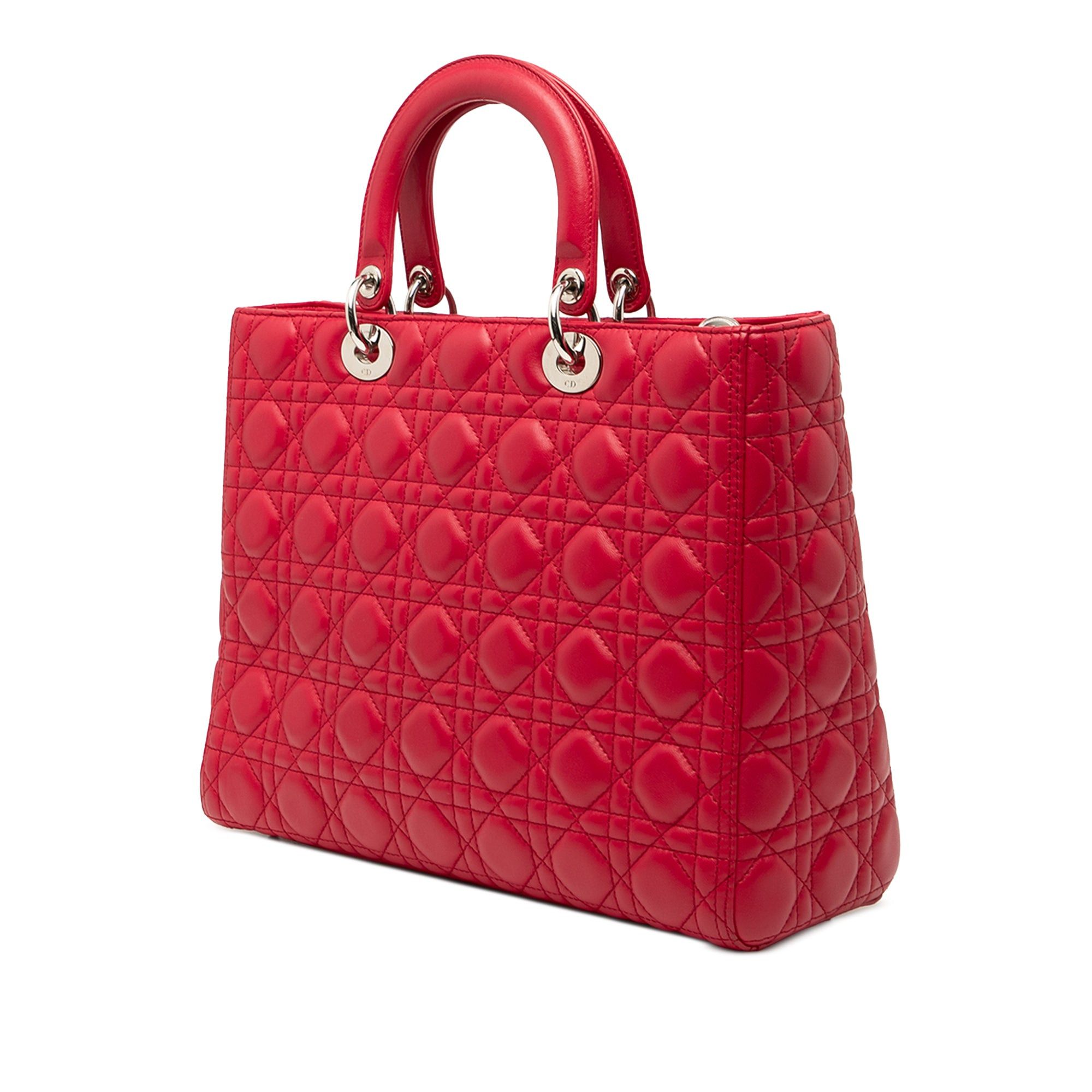 Dior Large Lambskin Cannage Lady Dior Size ONE SIZE - 2 Thumbnail
