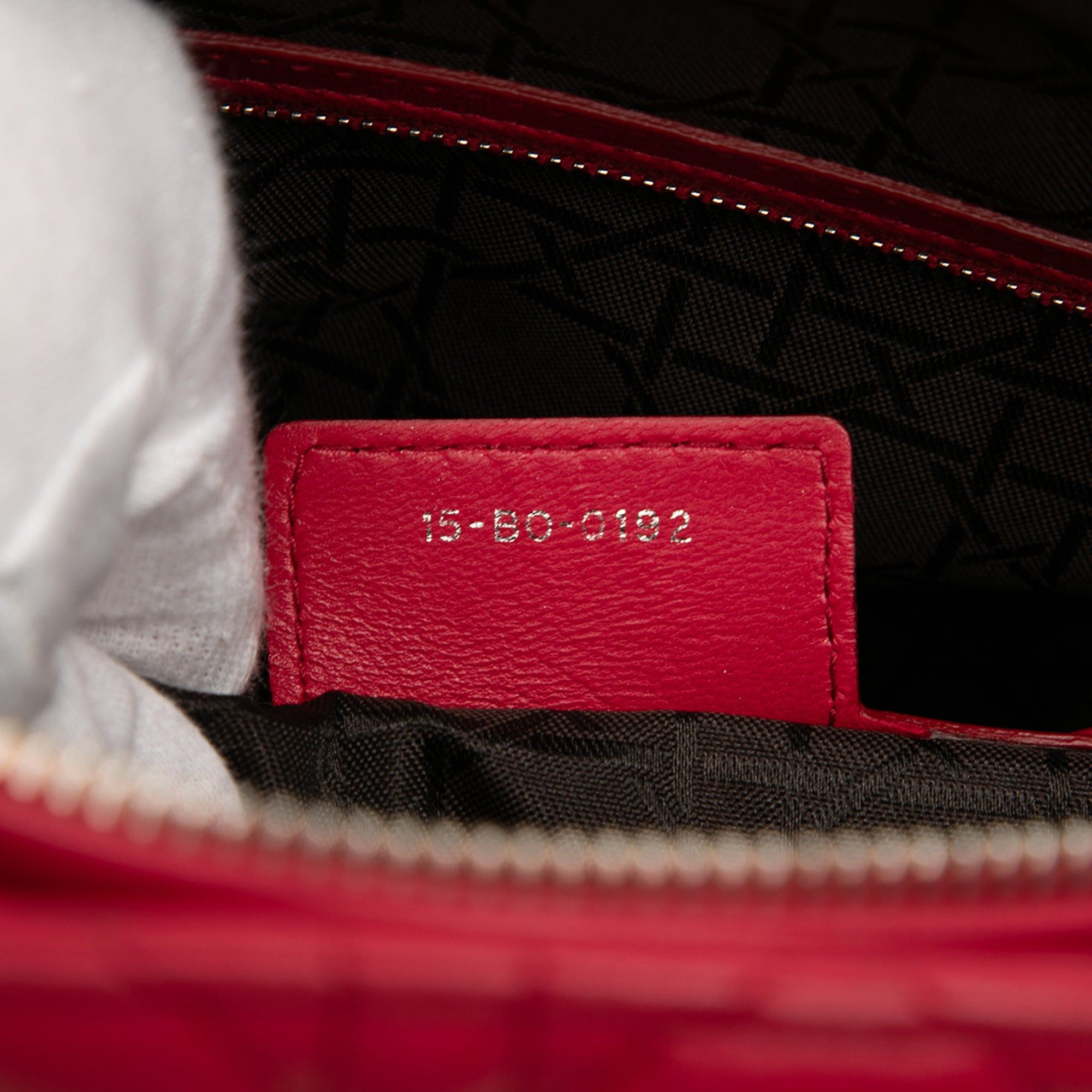 Dior Large Lambskin Cannage Lady Dior Size ONE SIZE - 6 Thumbnail