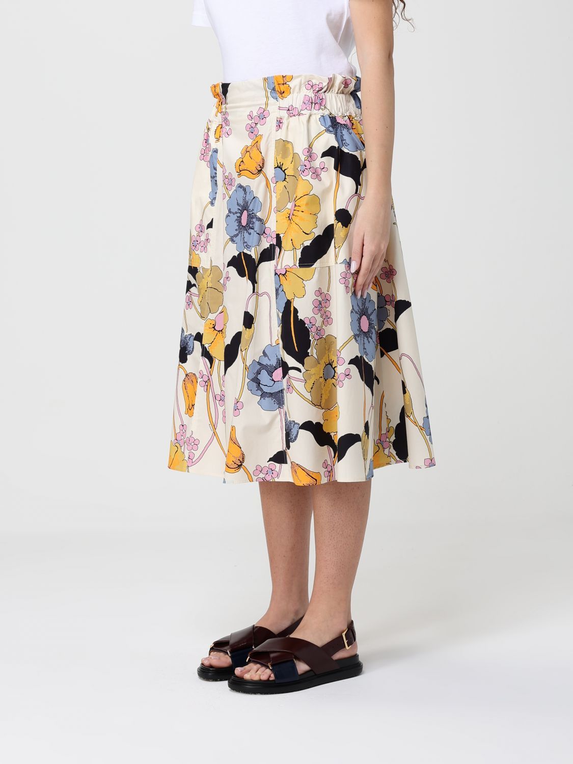Marni Marni Skirt Woman Ivory Size 28" / US 6 / IT 42 - 4 Thumbnail
