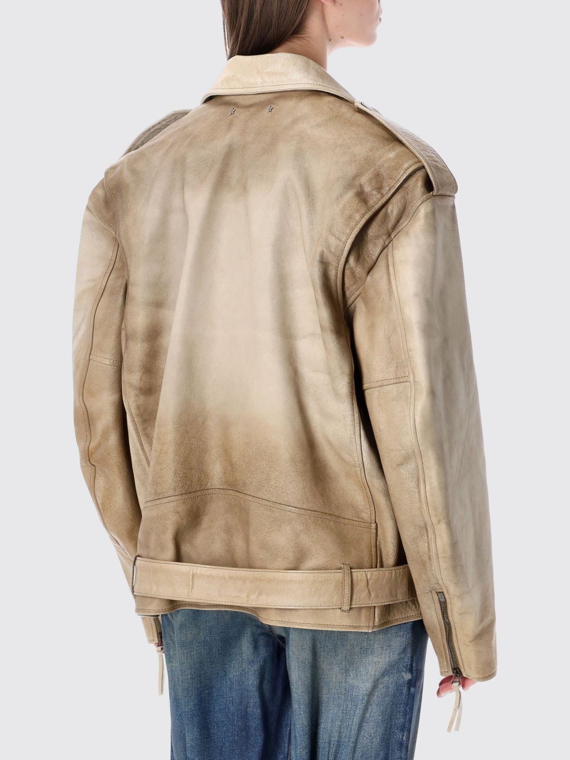 Golden Goose Golden Goose Jacket Woman Blue Size L / US 10 / IT 46 - 2 Thumbnail