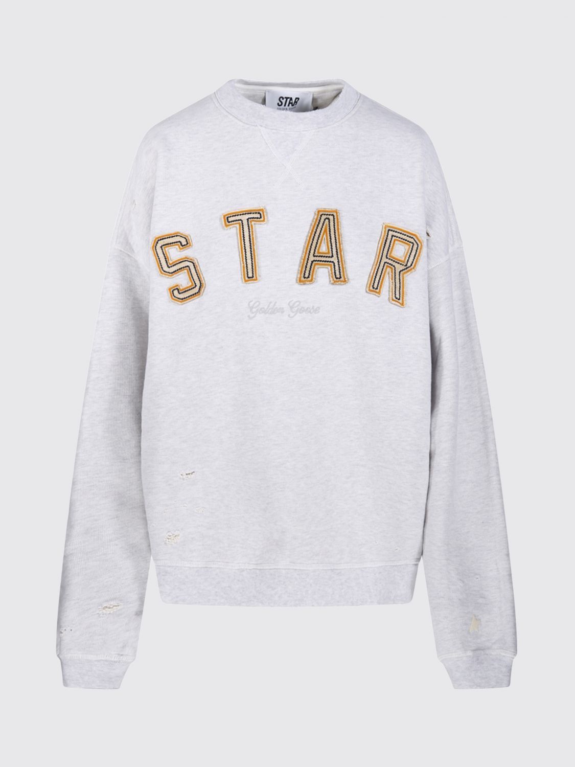 Golden Goose Golden Goose Sweatshirt Men Grey Size US XL / EU 56 / 4 - 2 Thumbnail