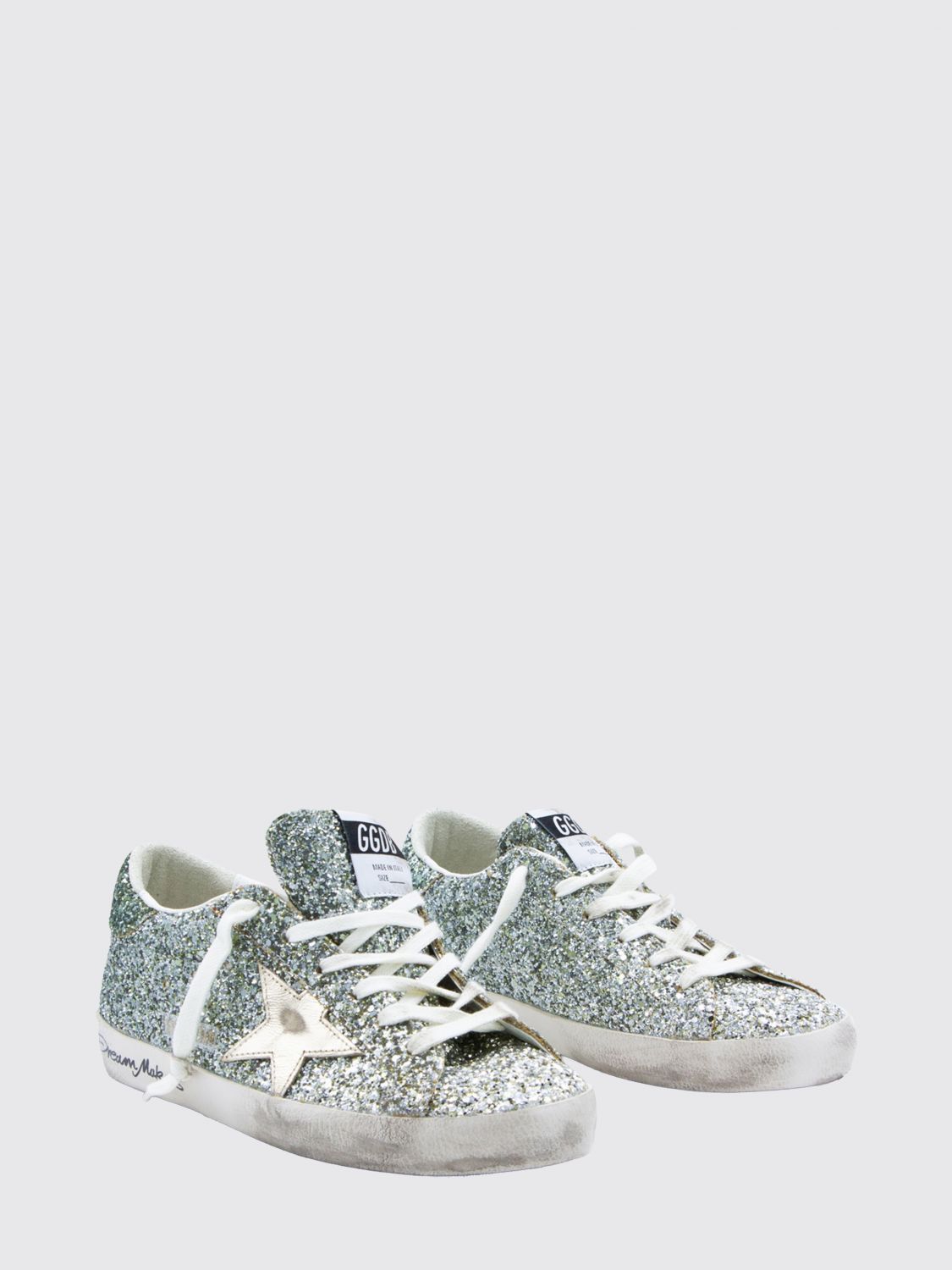Golden Goose Golden Goose Sneakers Woman Platinum Size US 8 / IT 38 - 2 Thumbnail