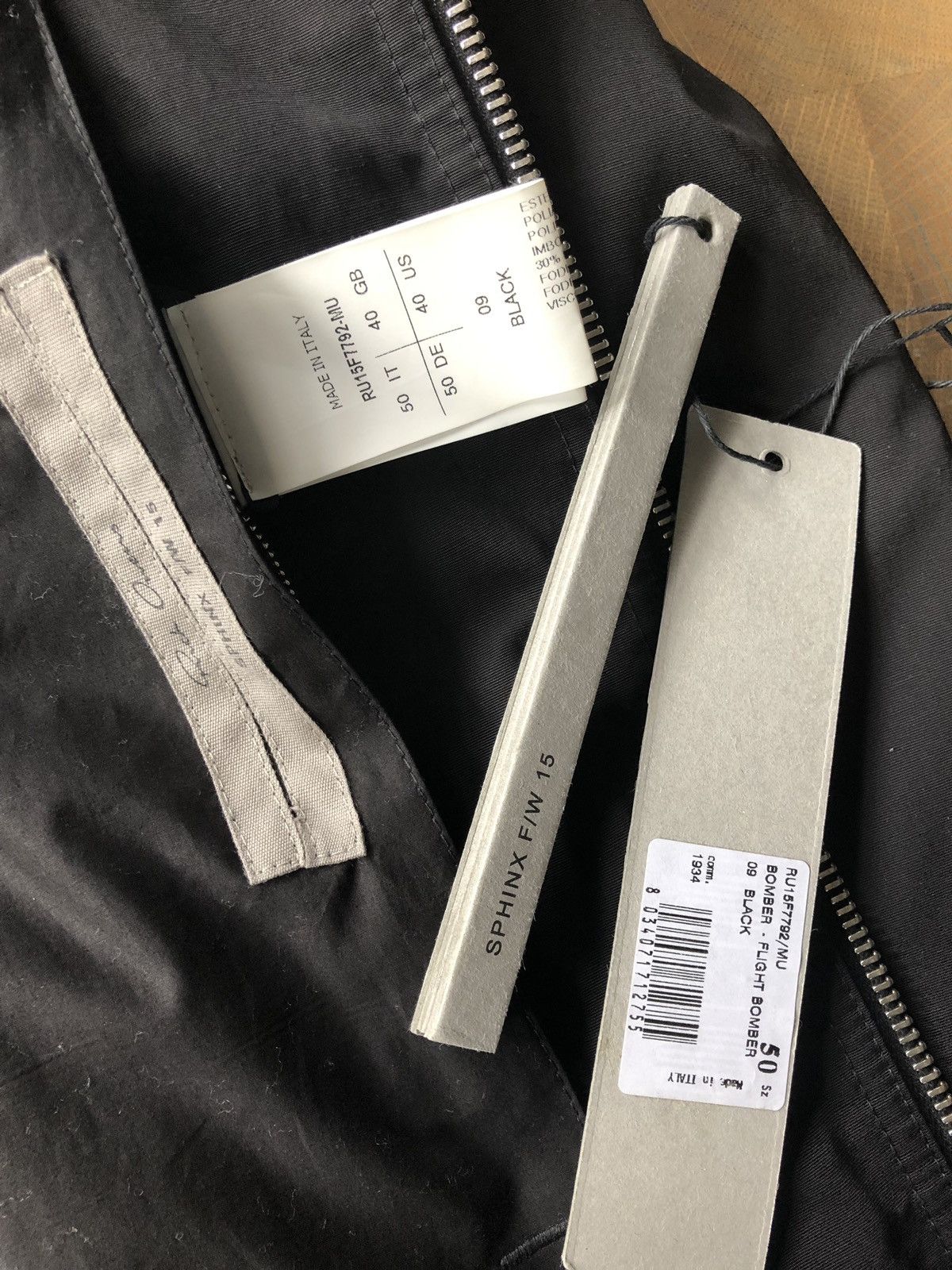 Rick Owens Rick Owens Padded Mollino. Sz50 (M). Size US M / EU 48-50 / 2 - 10 Thumbnail