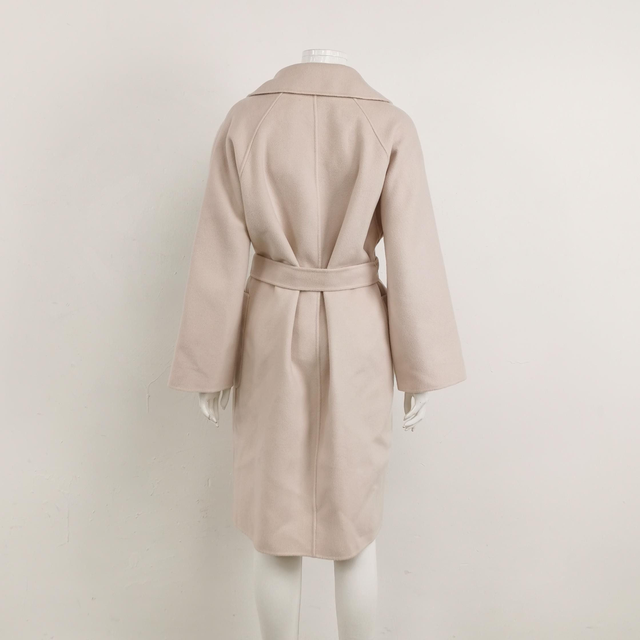 Weekend Max Mara WeekendMaxMara Wool Blend Belted Lapel Coat US8 Size S / US 4 / IT 40 - 3 Thumbnail