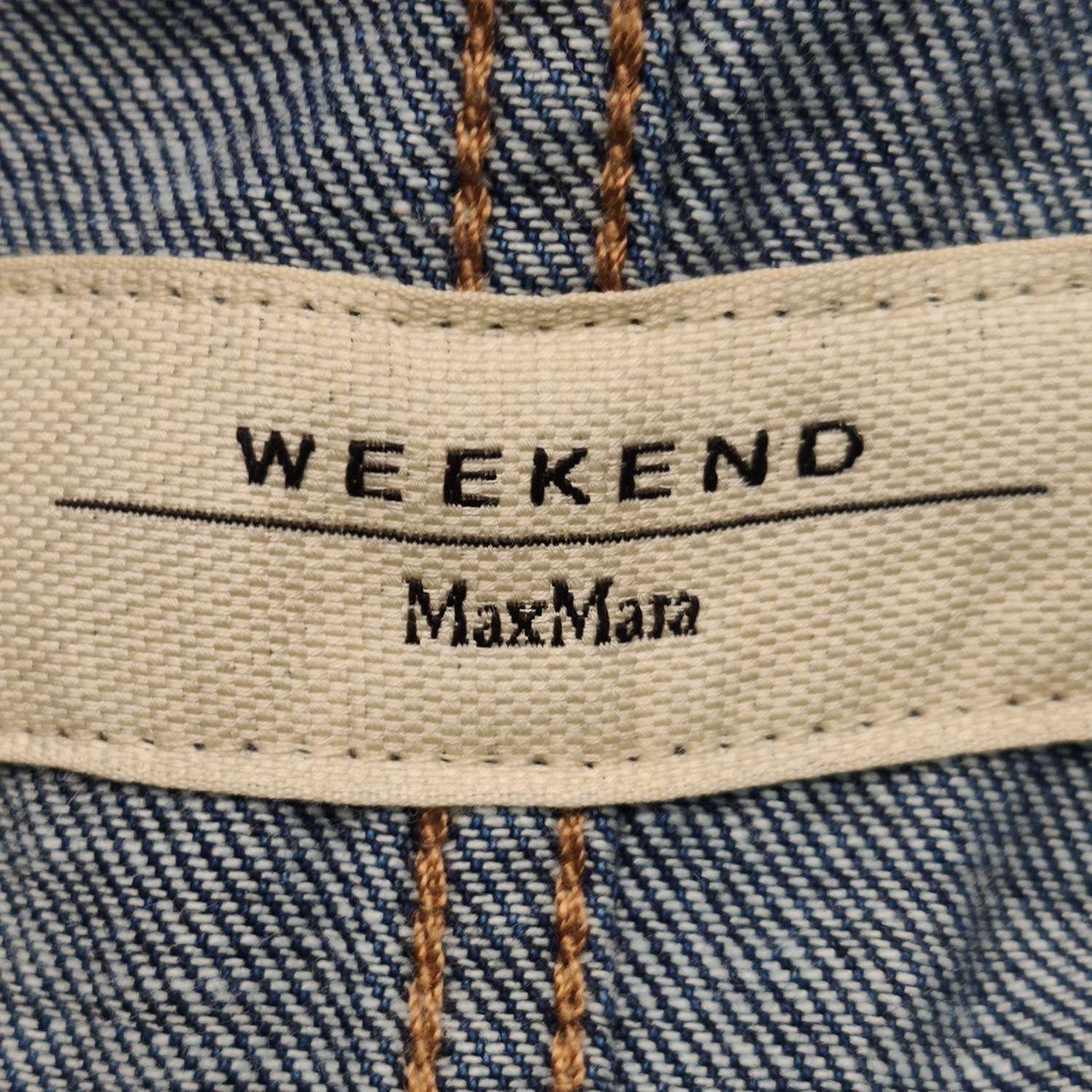 Weekend Max Mara Weekend MaxMara Denim Collared Belted Shirt Dress Size XXS / US 00 / IT 34 - 10 Thumbnail