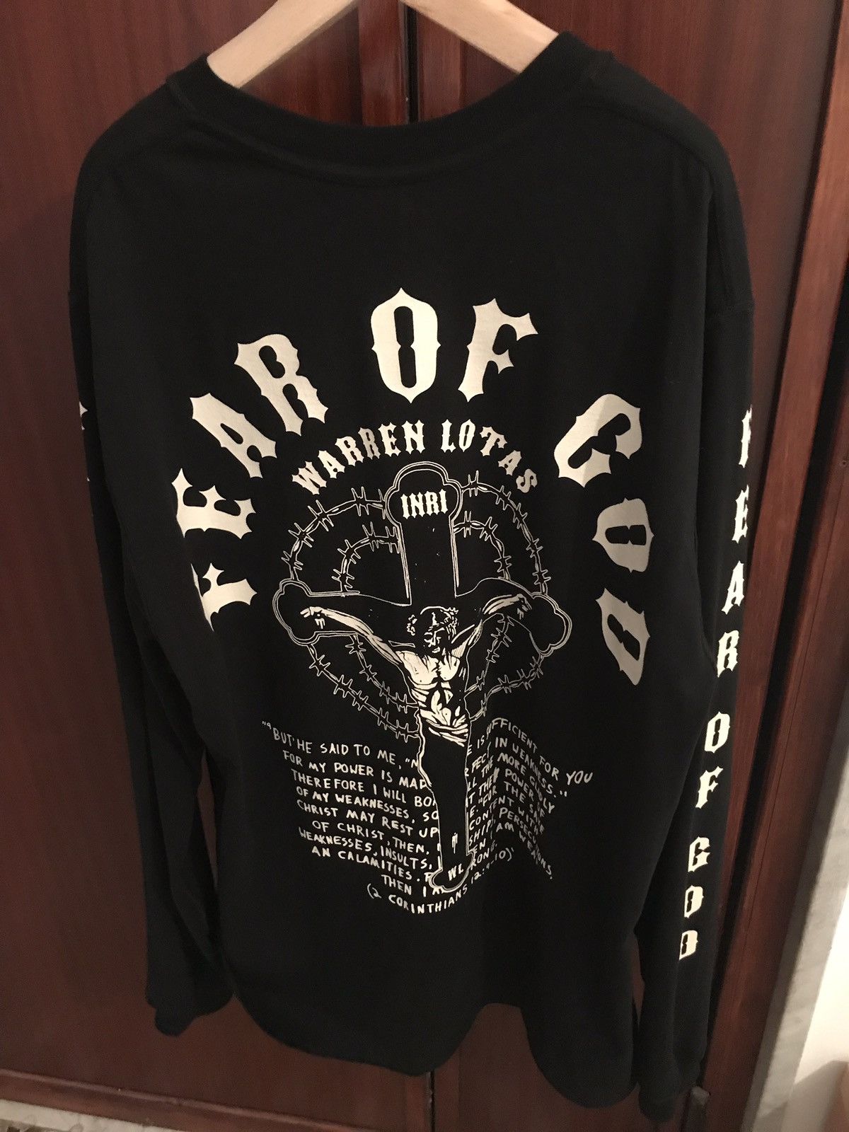 Fear of God × Warren Lotas Fear of God Warren Lotas Longsleeve XXL | Grailed