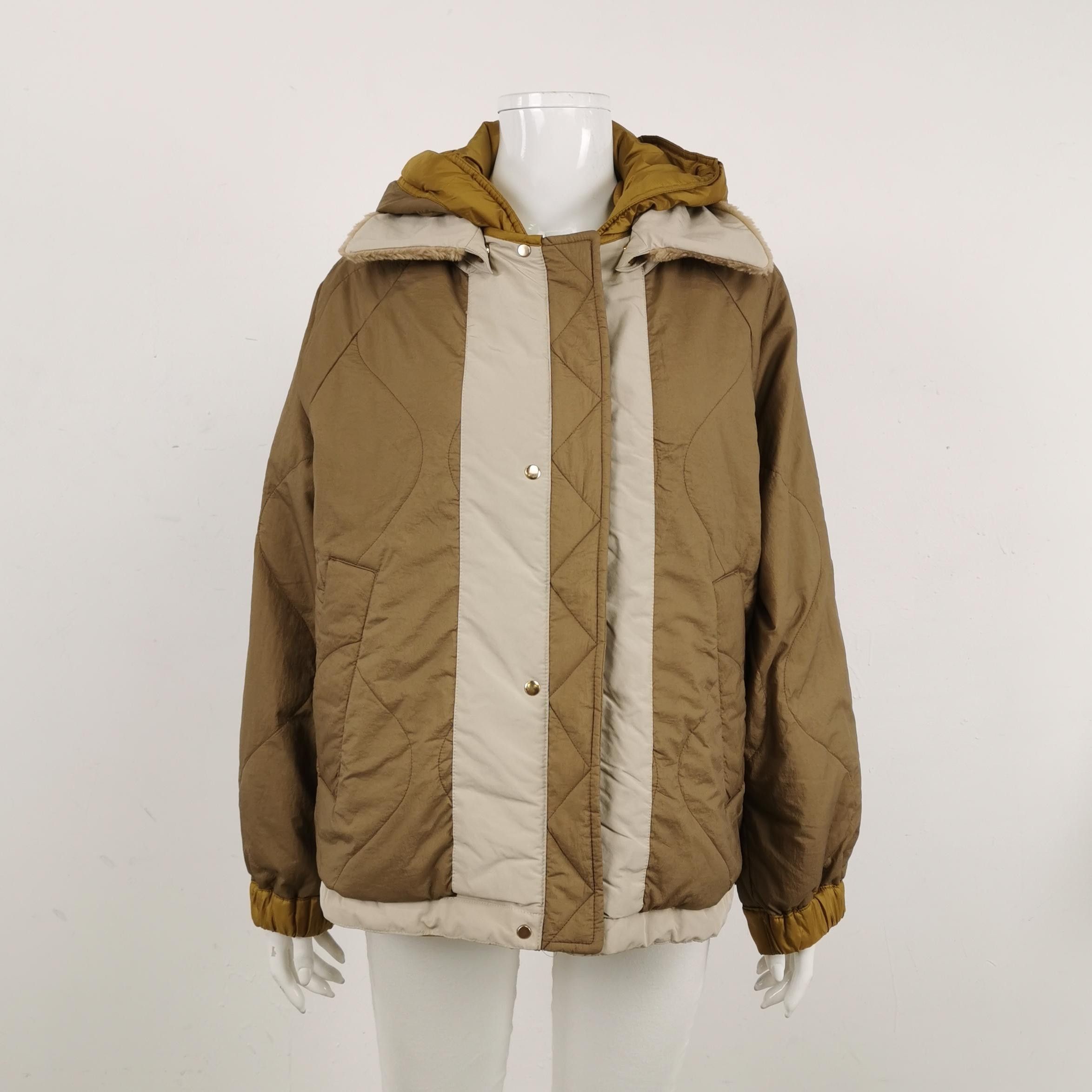 Weekend Max Mara Weekend Max Mara Reversible Hooded Cotton Coat S/US6 Size S / US 4 / IT 40 - 6 Thumbnail